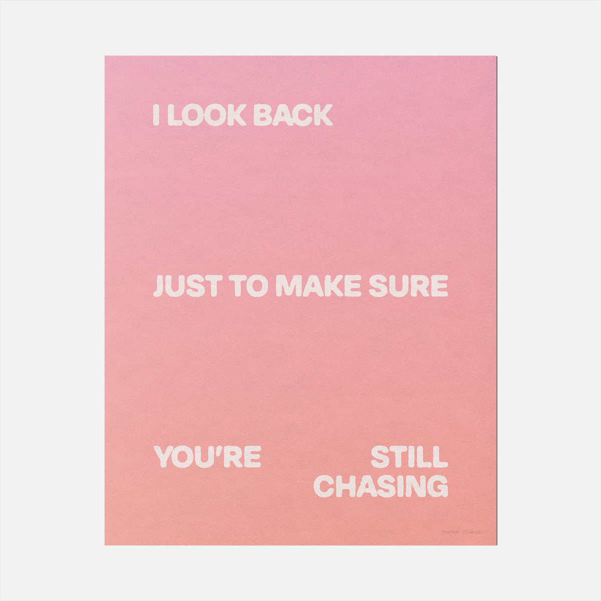 CHASING PRINT