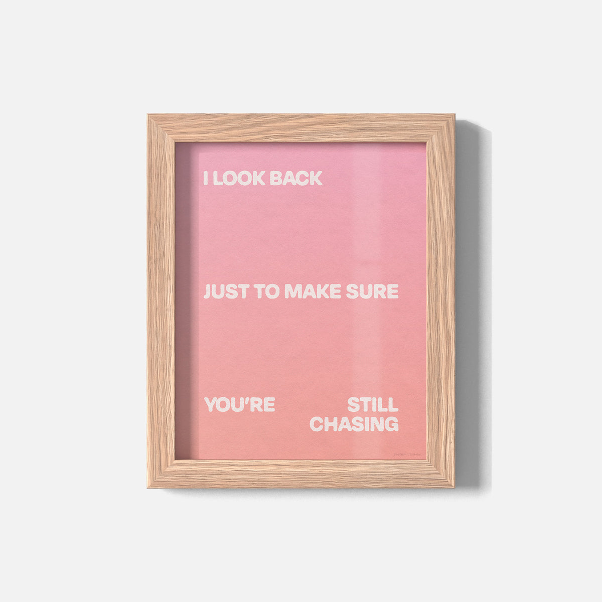 CHASING PRINT