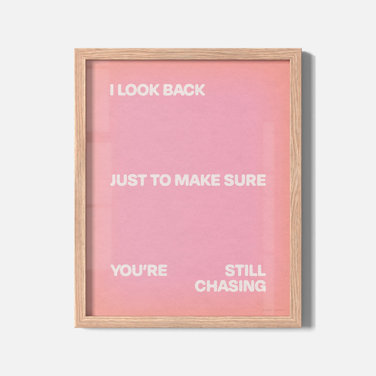 CHASING PRINT