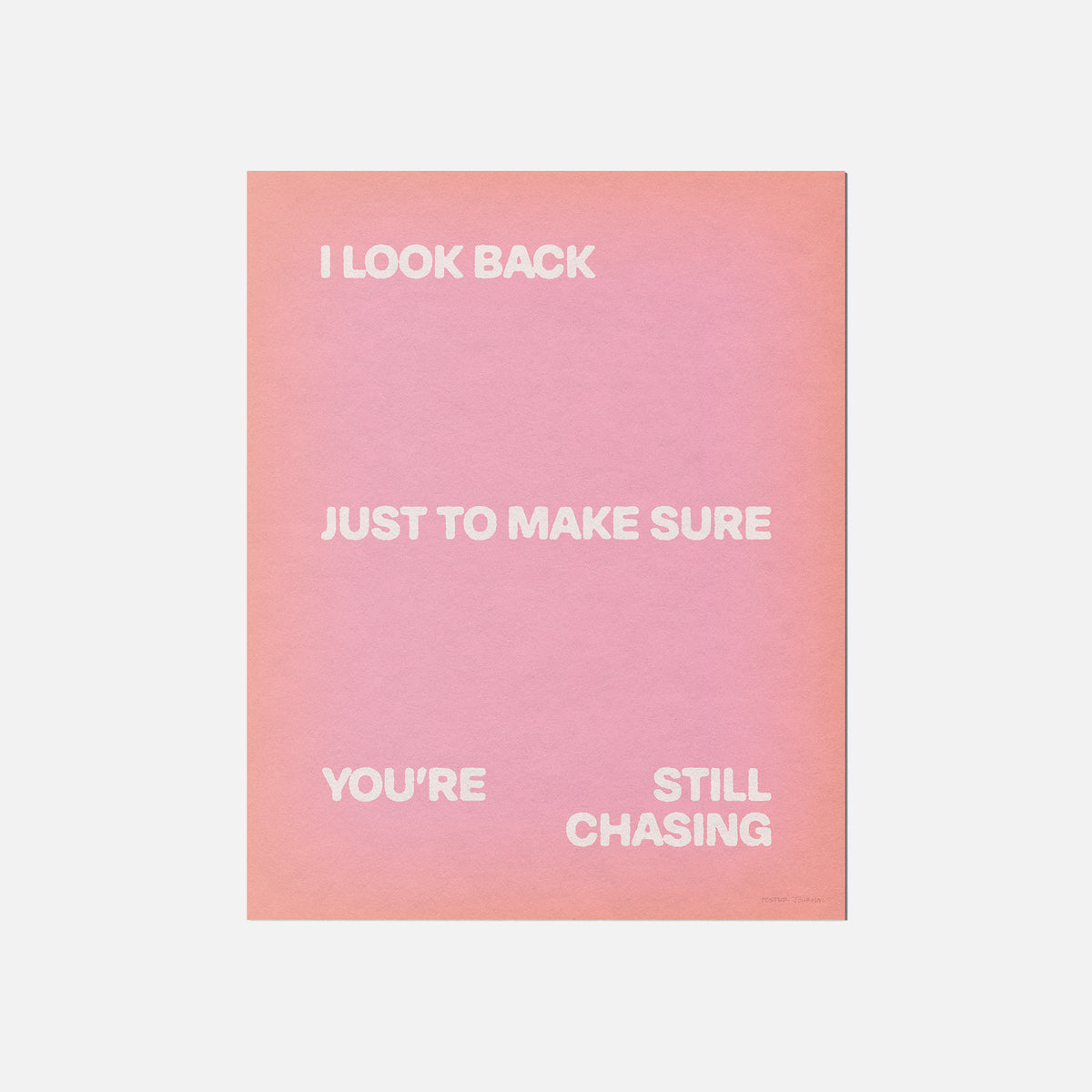 CHASING PRINT