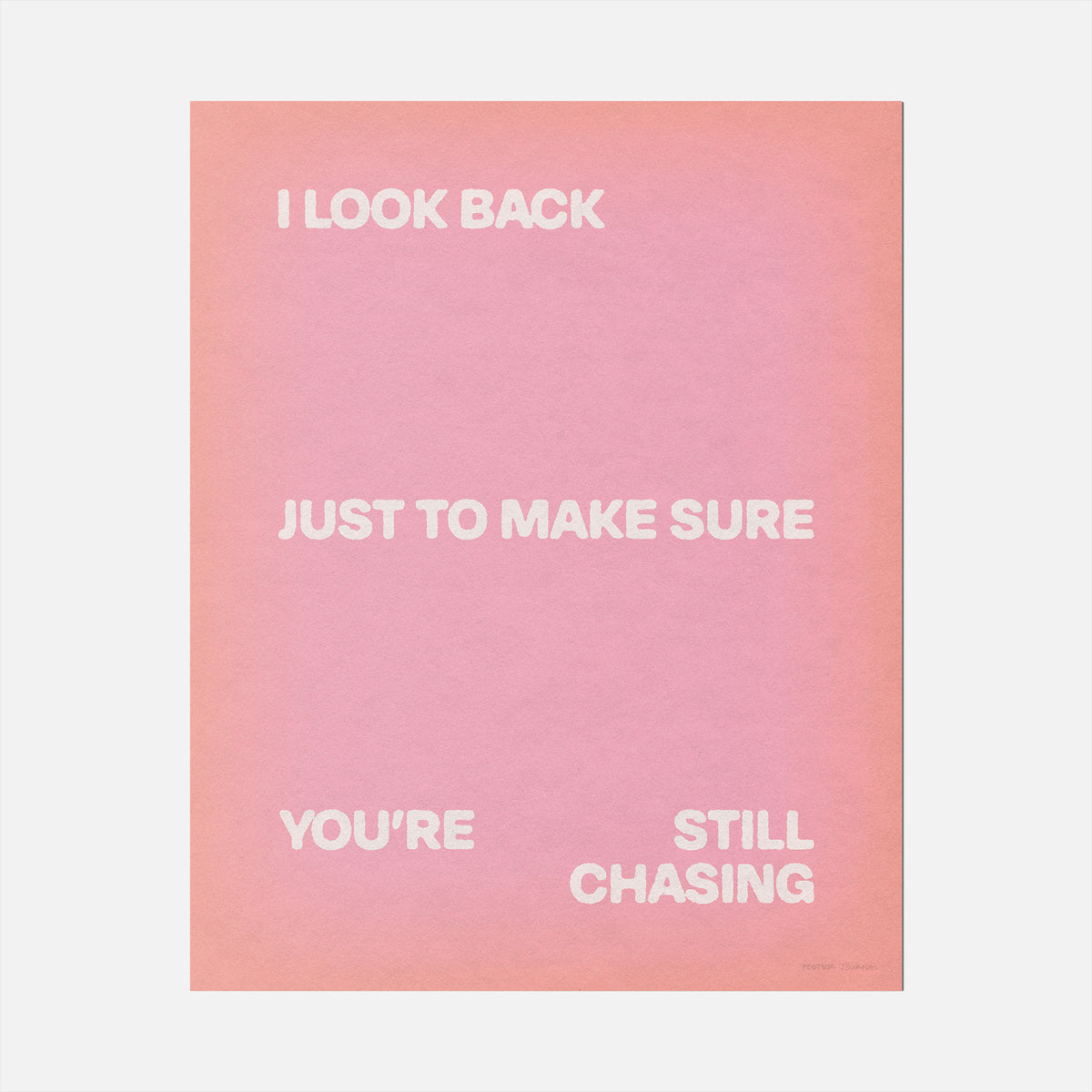 CHASING PRINT