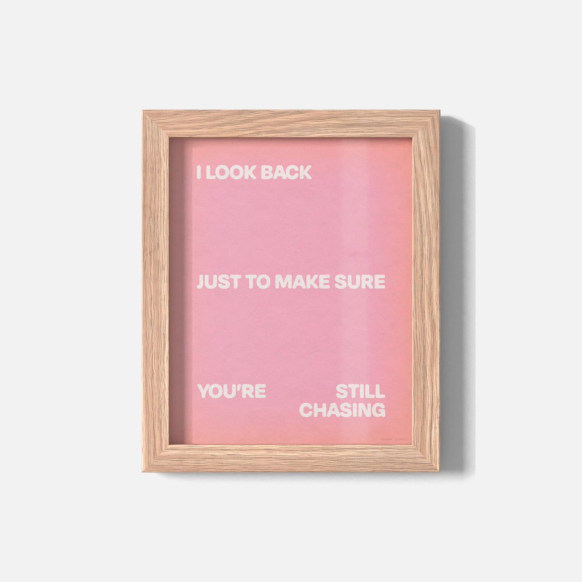 CHASING PRINT