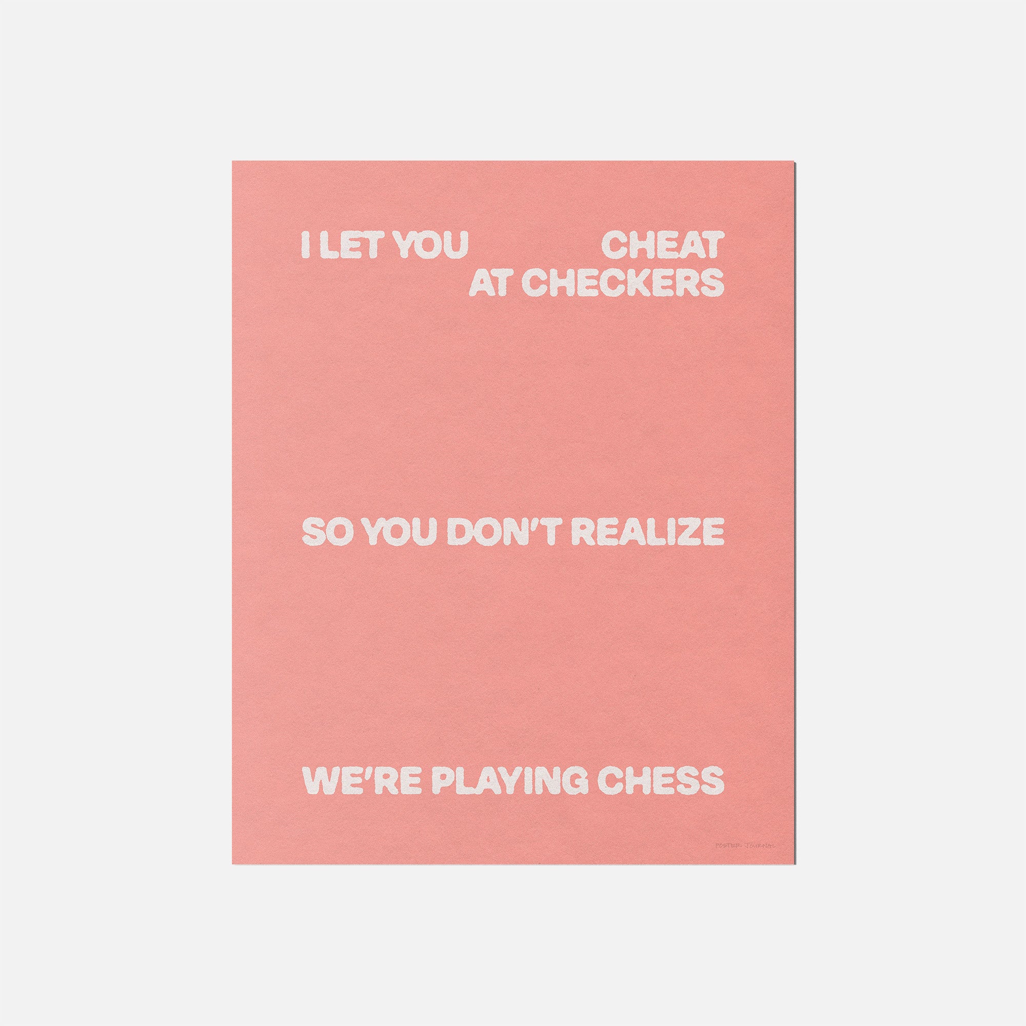 CHECKERS PRINT