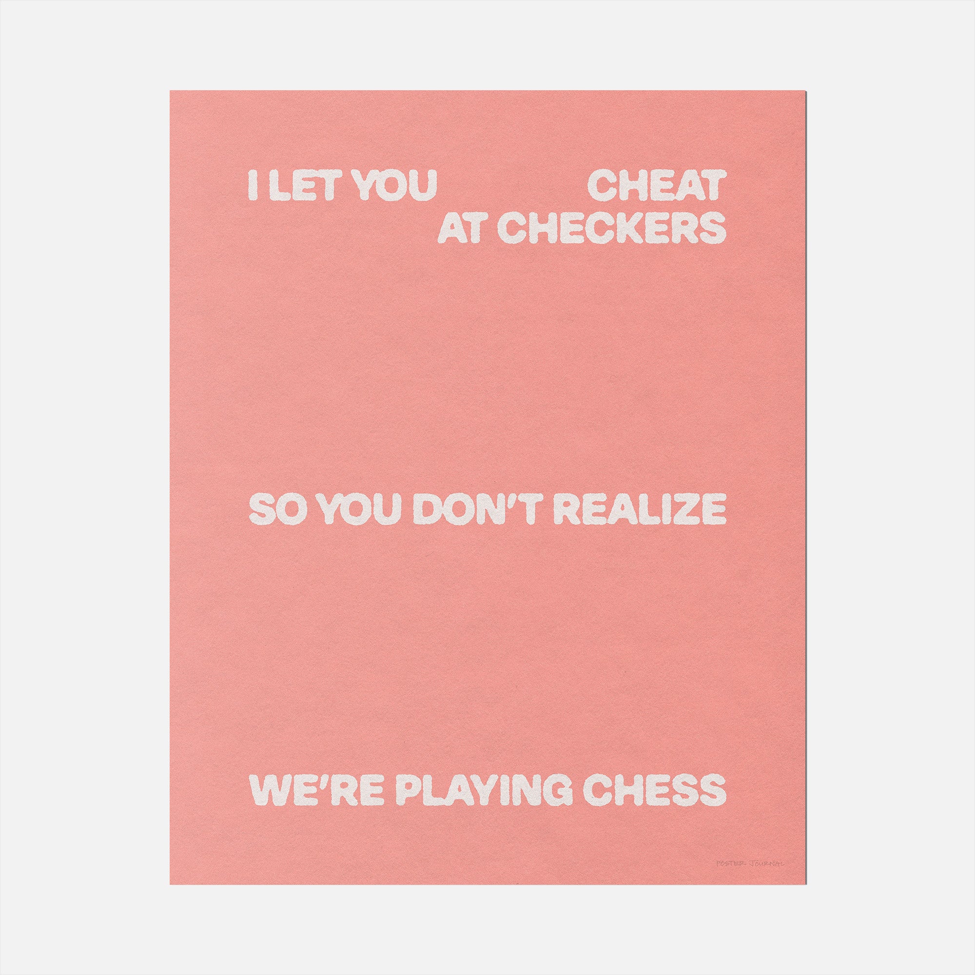 CHECKERS PRINT