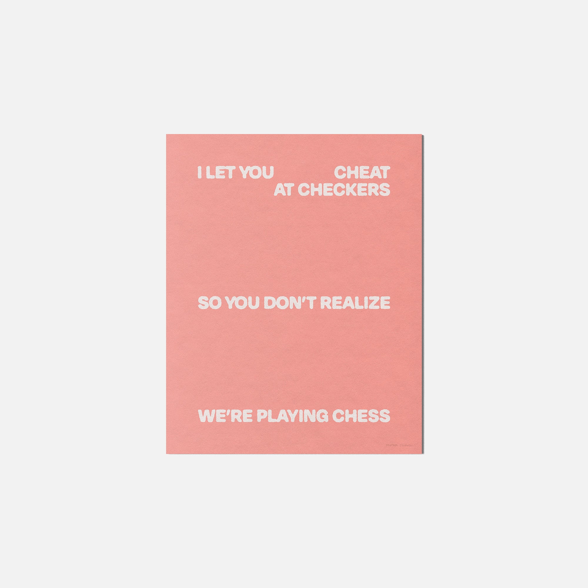 CHECKERS PRINT