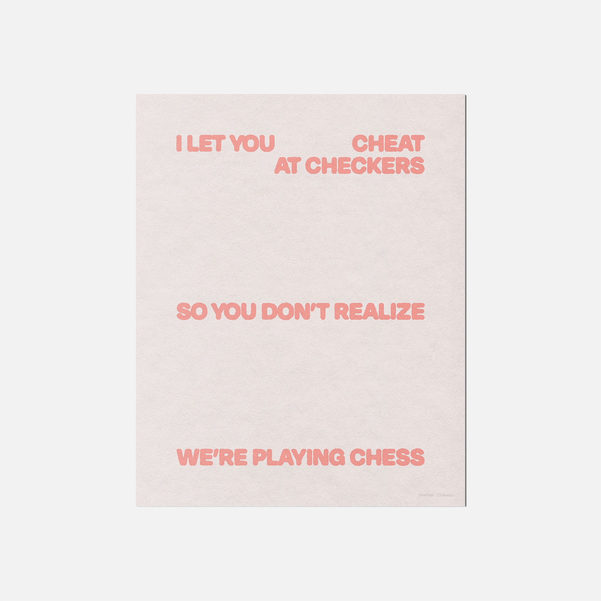 CHECKERS PRINT