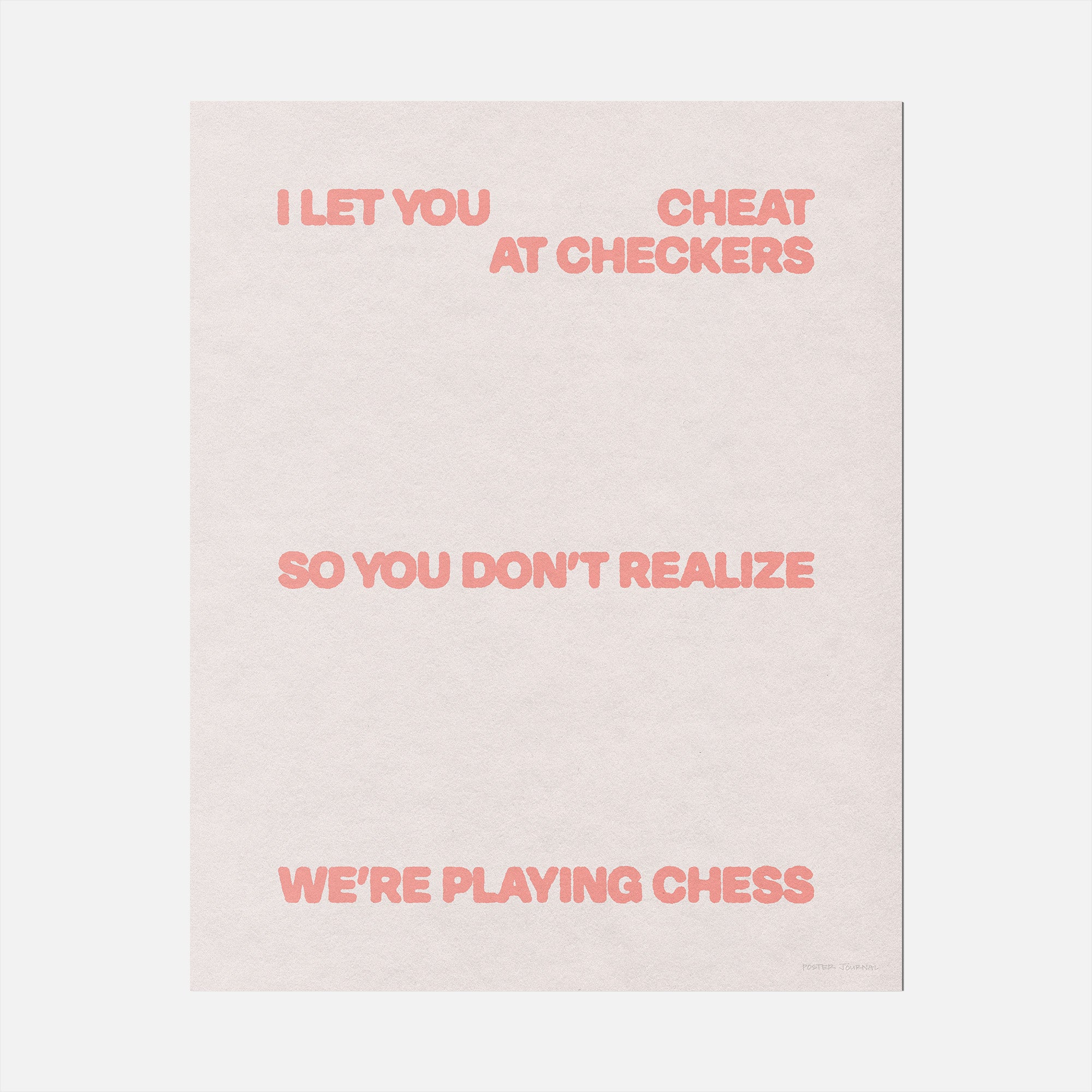 CHECKERS PRINT