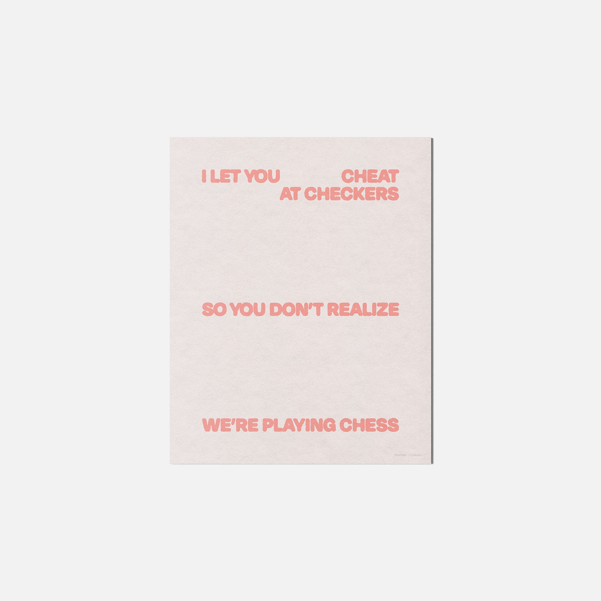 CHECKERS PRINT