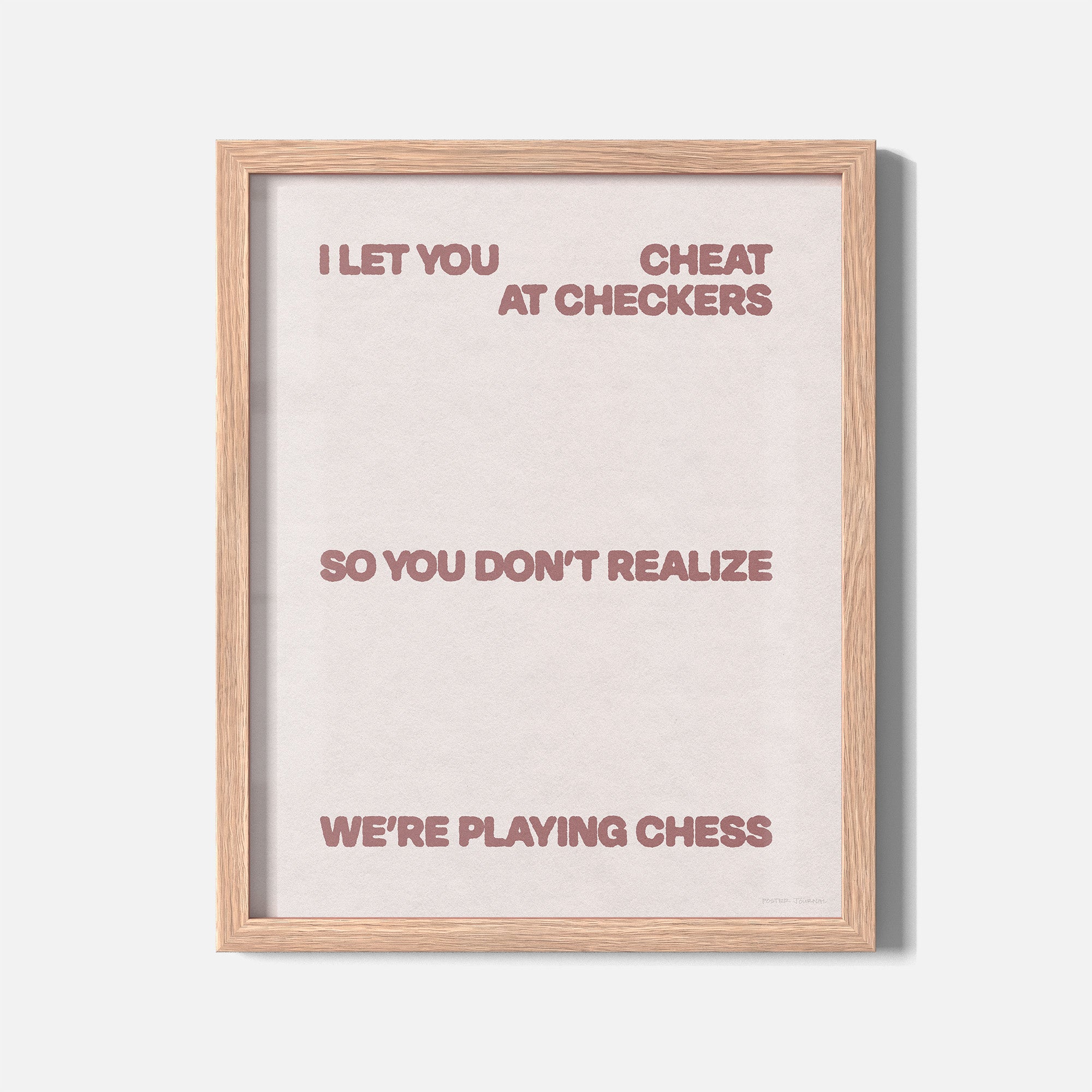 CHECKERS PRINT