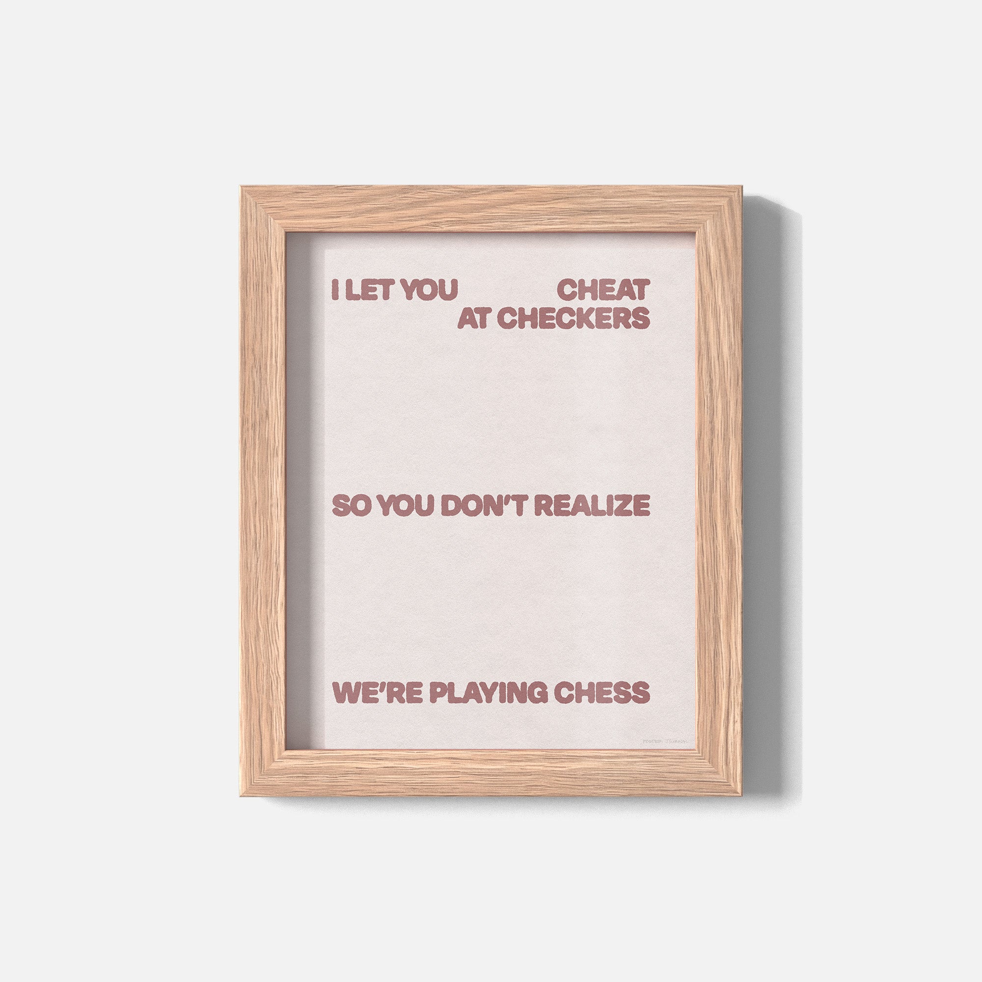 CHECKERS PRINT