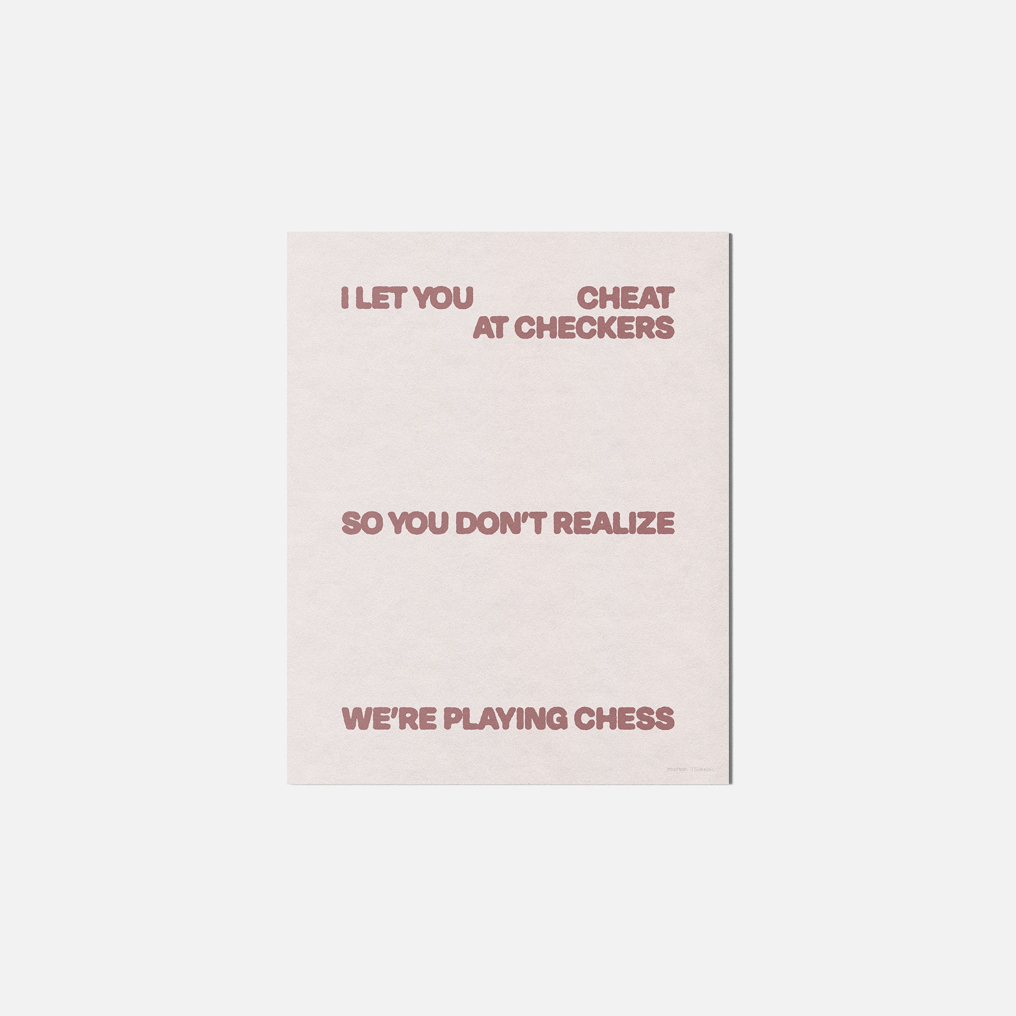 CHECKERS PRINT