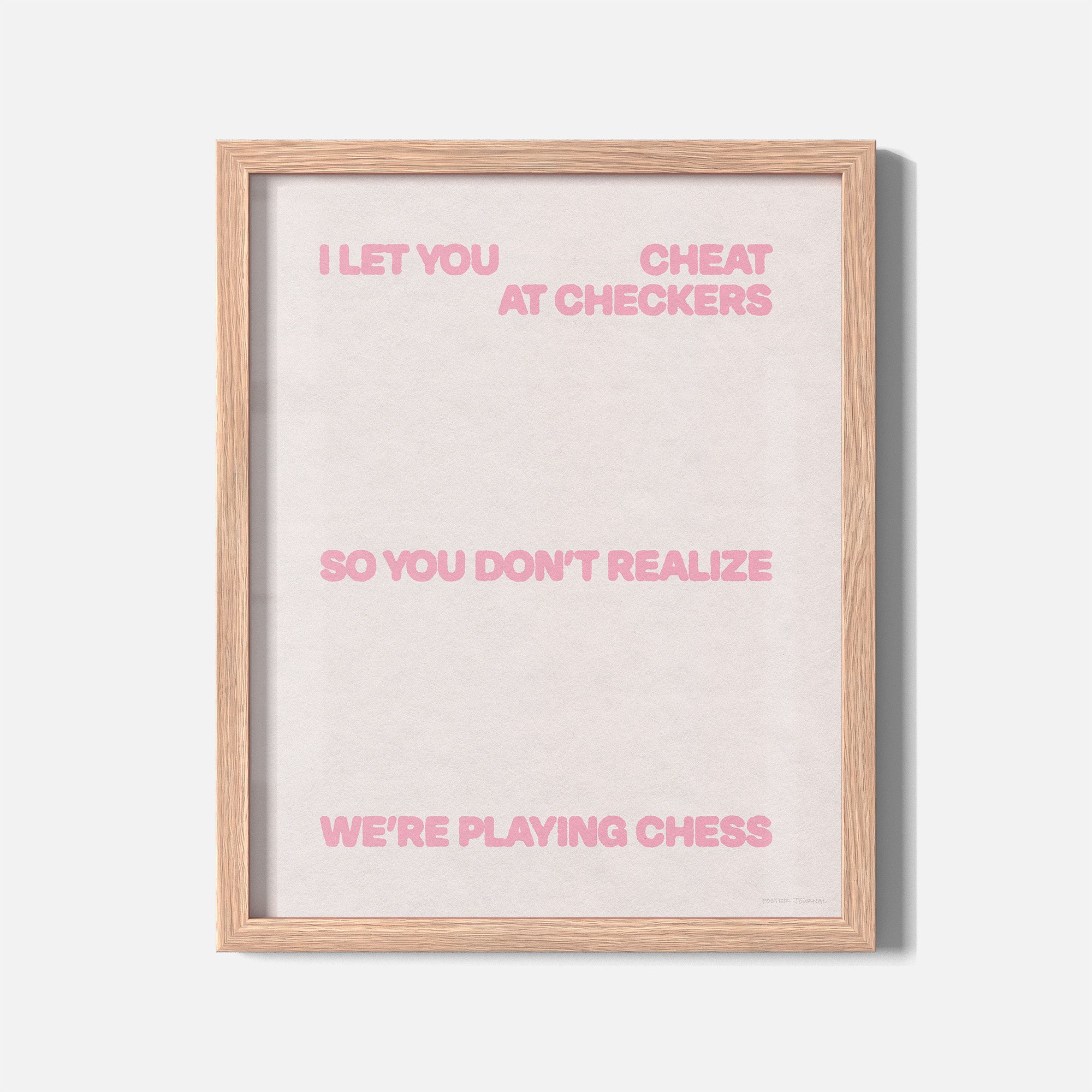 CHECKERS PRINT