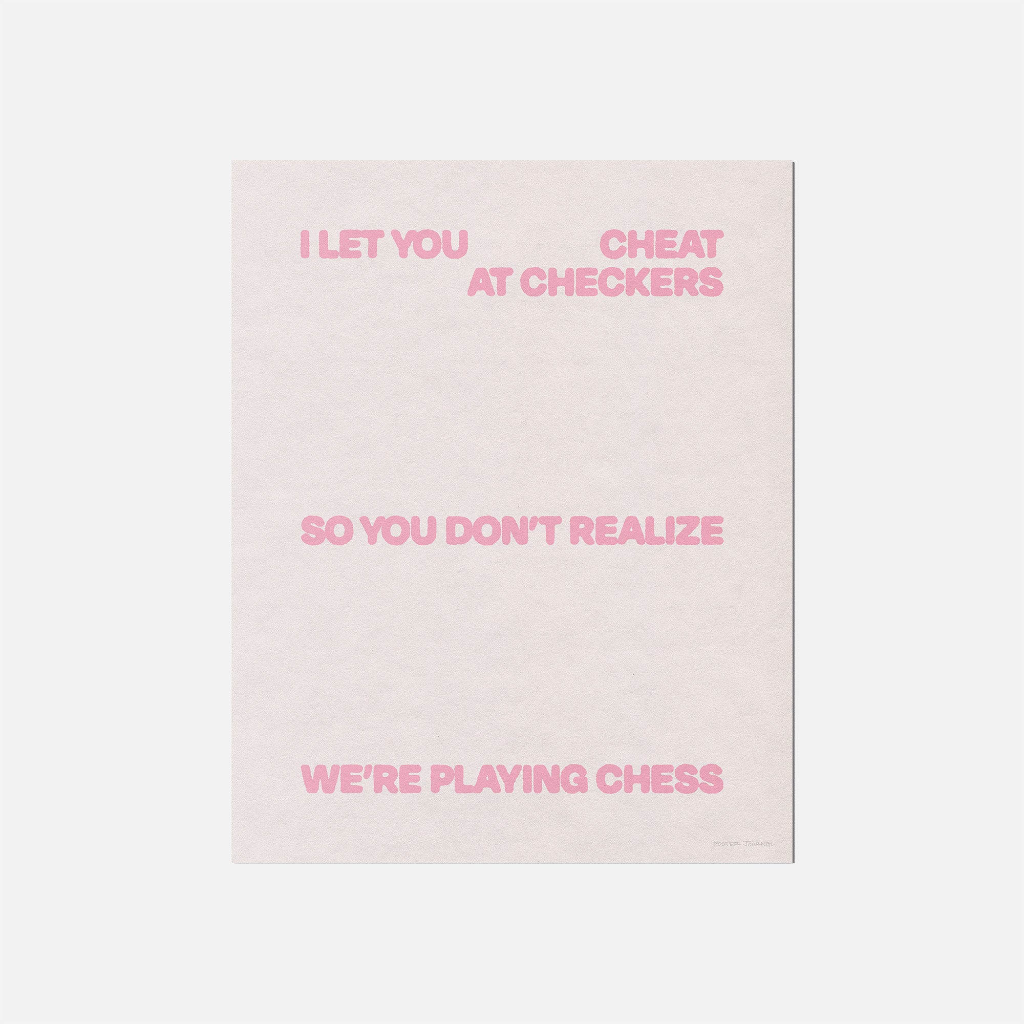 CHECKERS PRINT