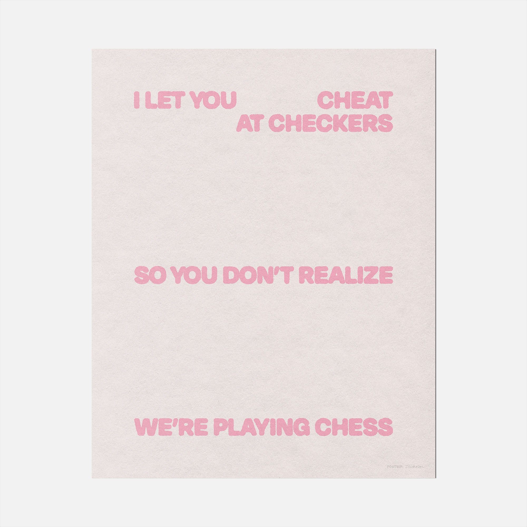 CHECKERS PRINT