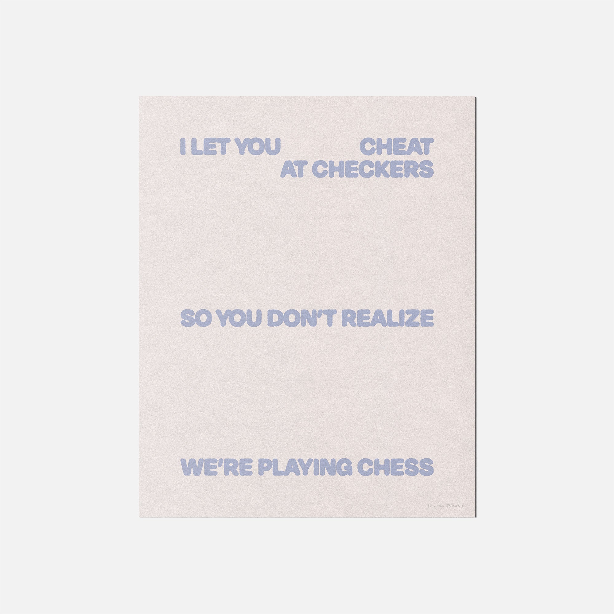 CHECKERS PRINT
