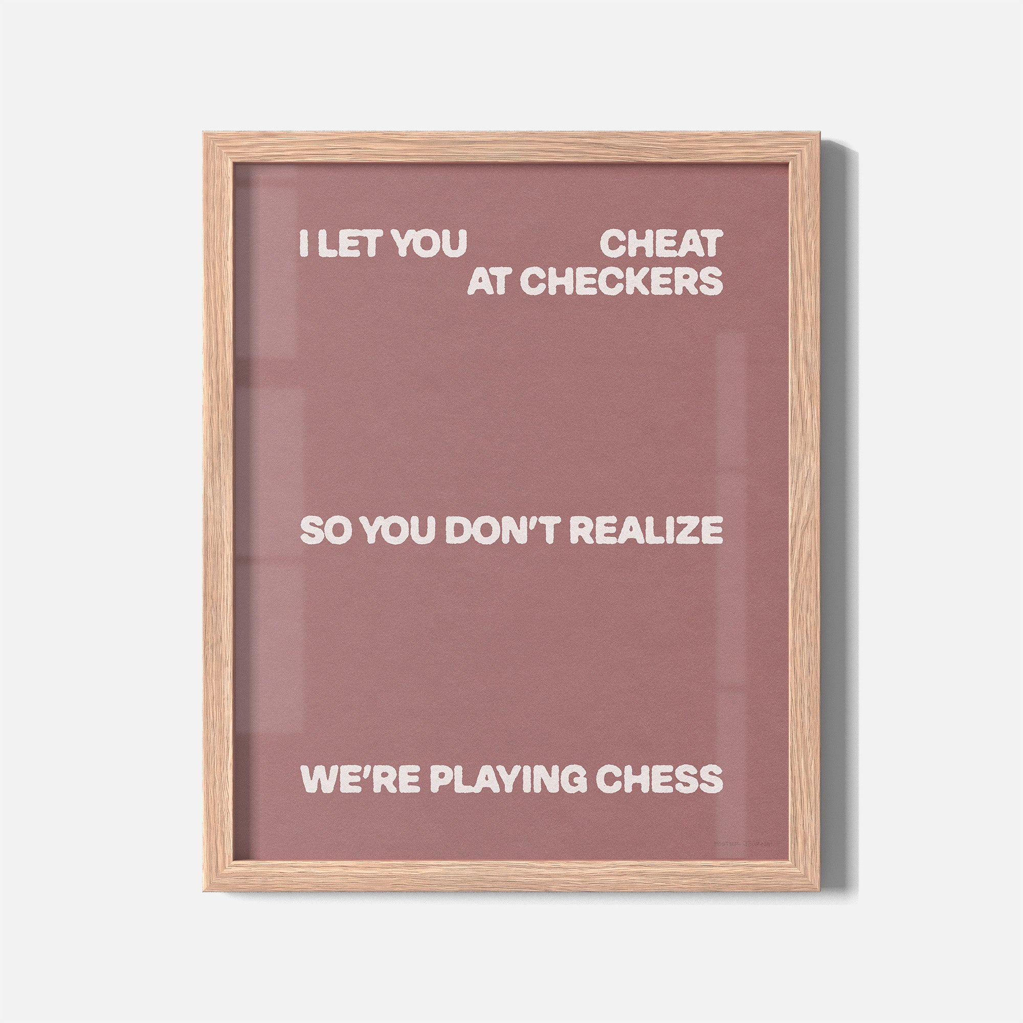 CHECKERS PRINT