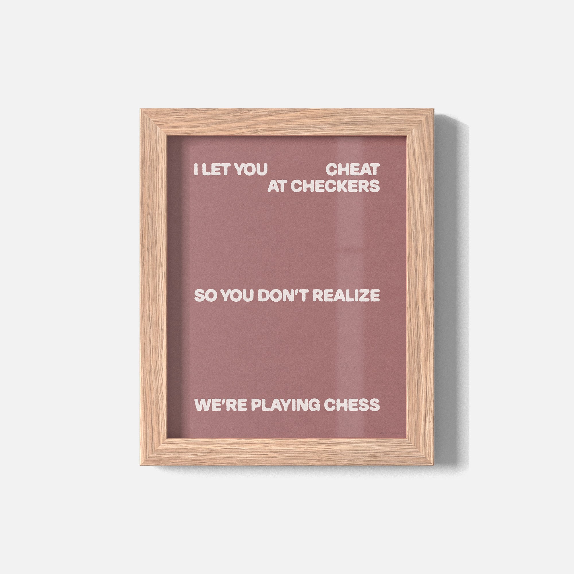 CHECKERS PRINT