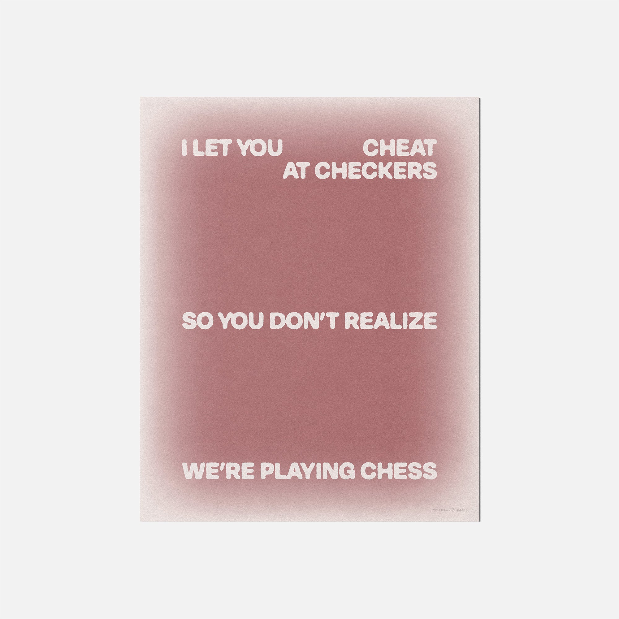 CHECKERS PRINT