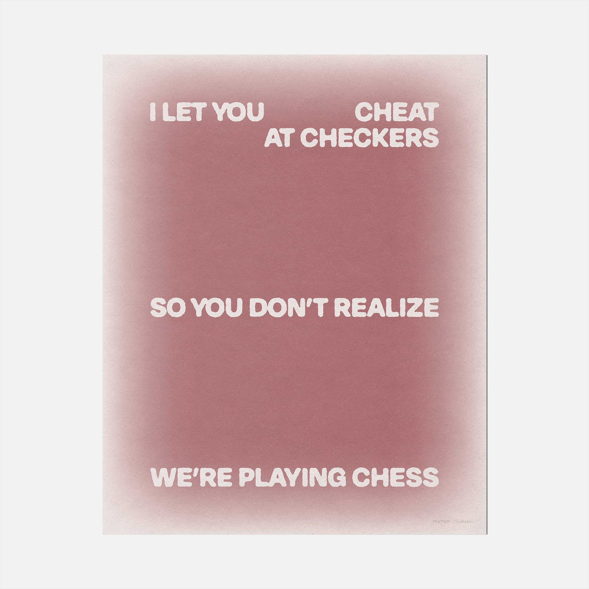 CHECKERS PRINT