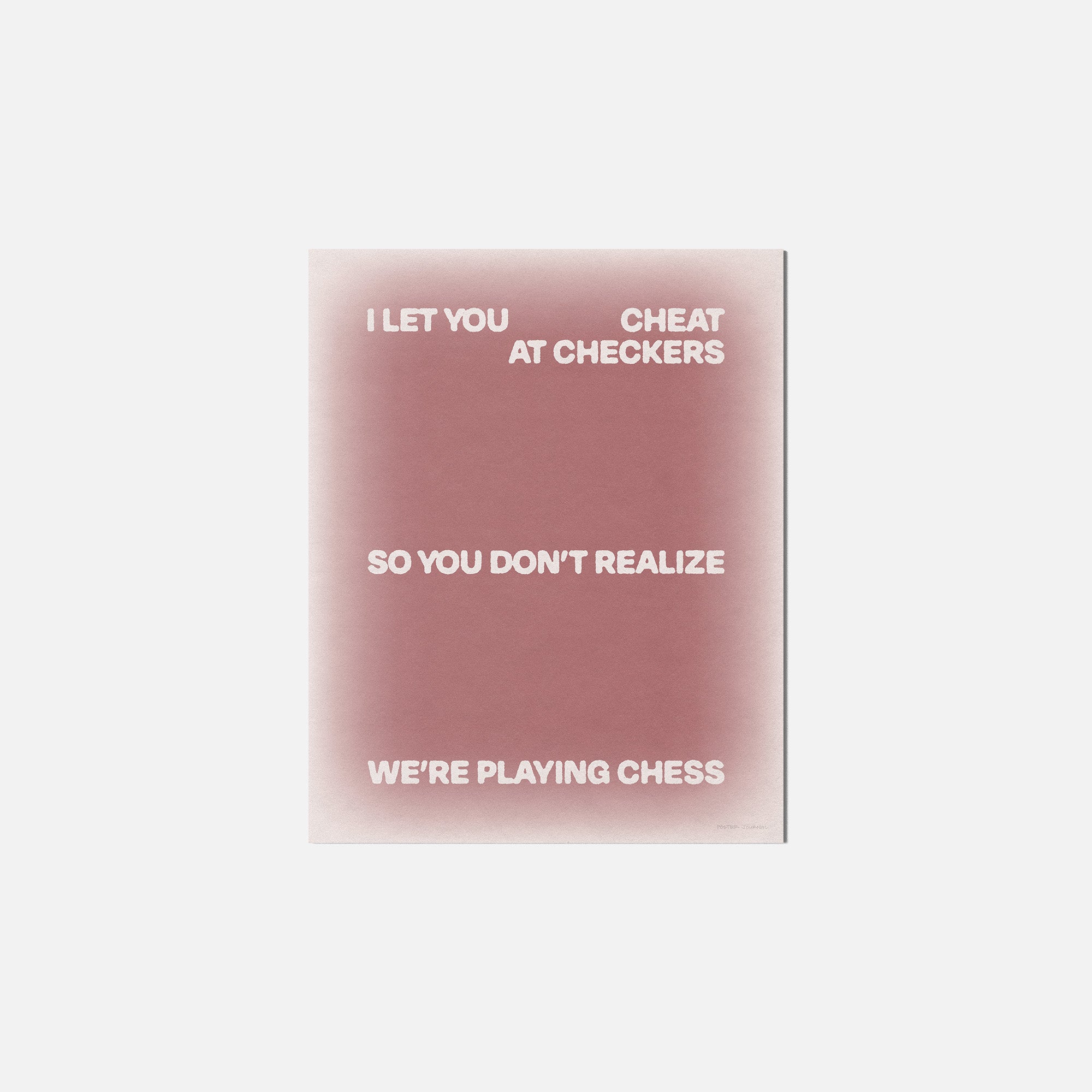 CHECKERS PRINT