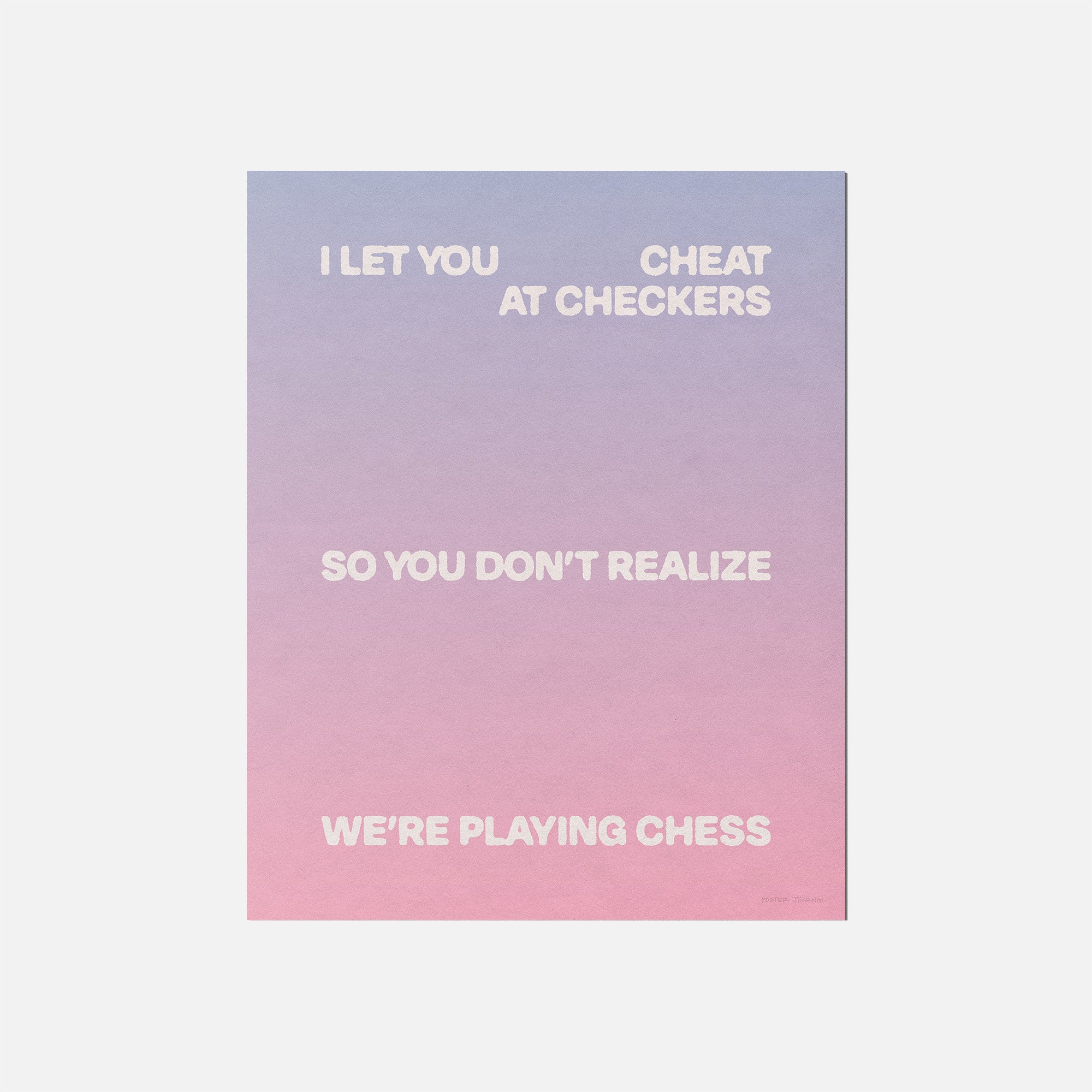 CHECKERS PRINT