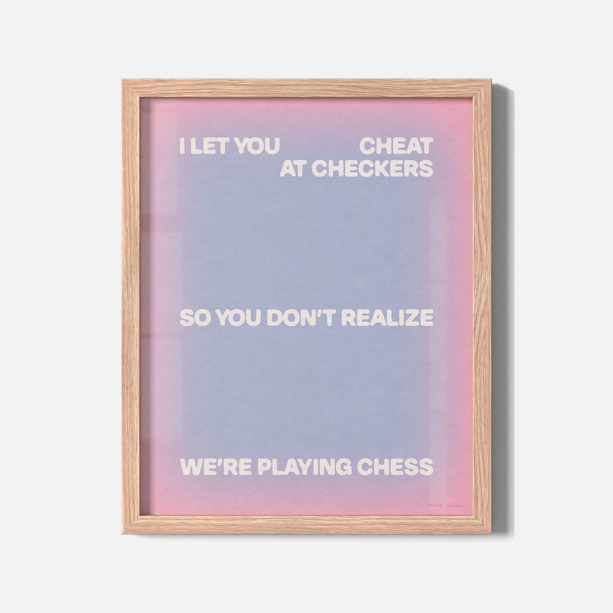 CHECKERS PRINT