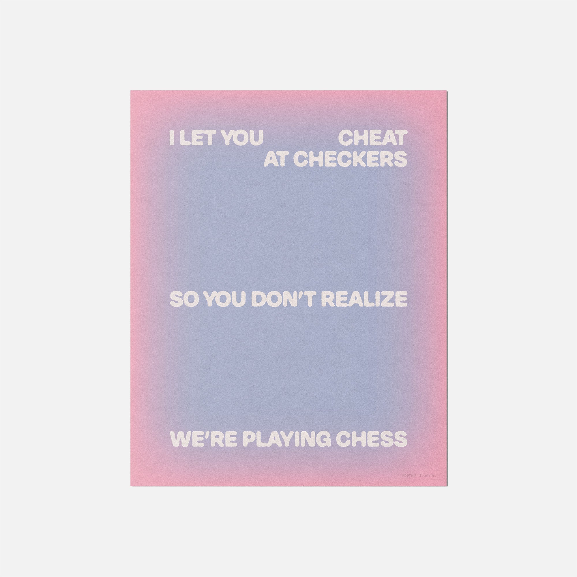 CHECKERS PRINT