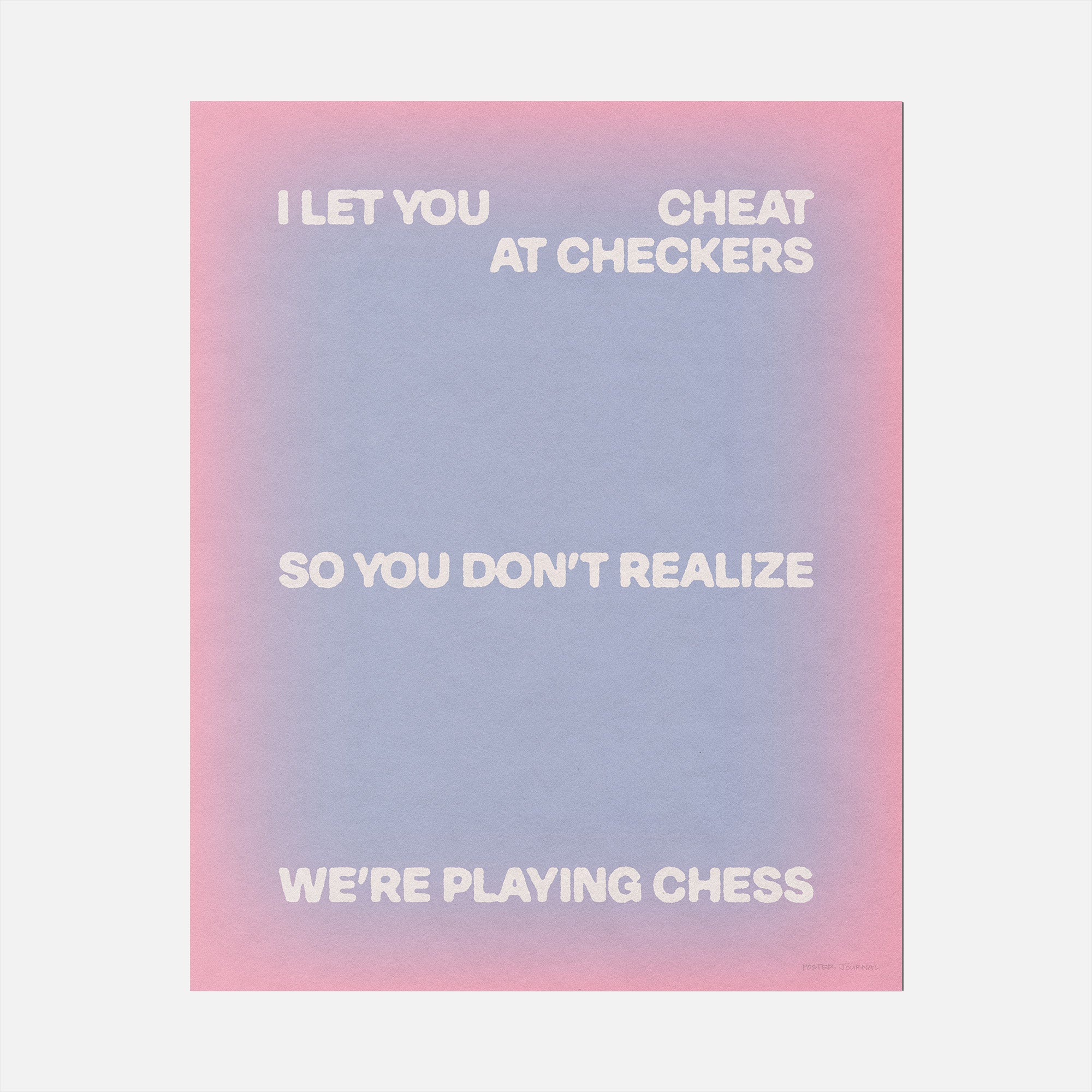 CHECKERS PRINT