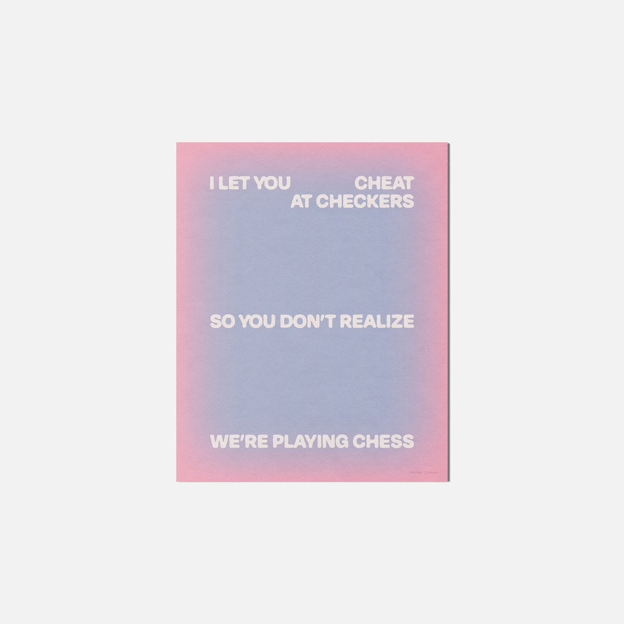 CHECKERS PRINT