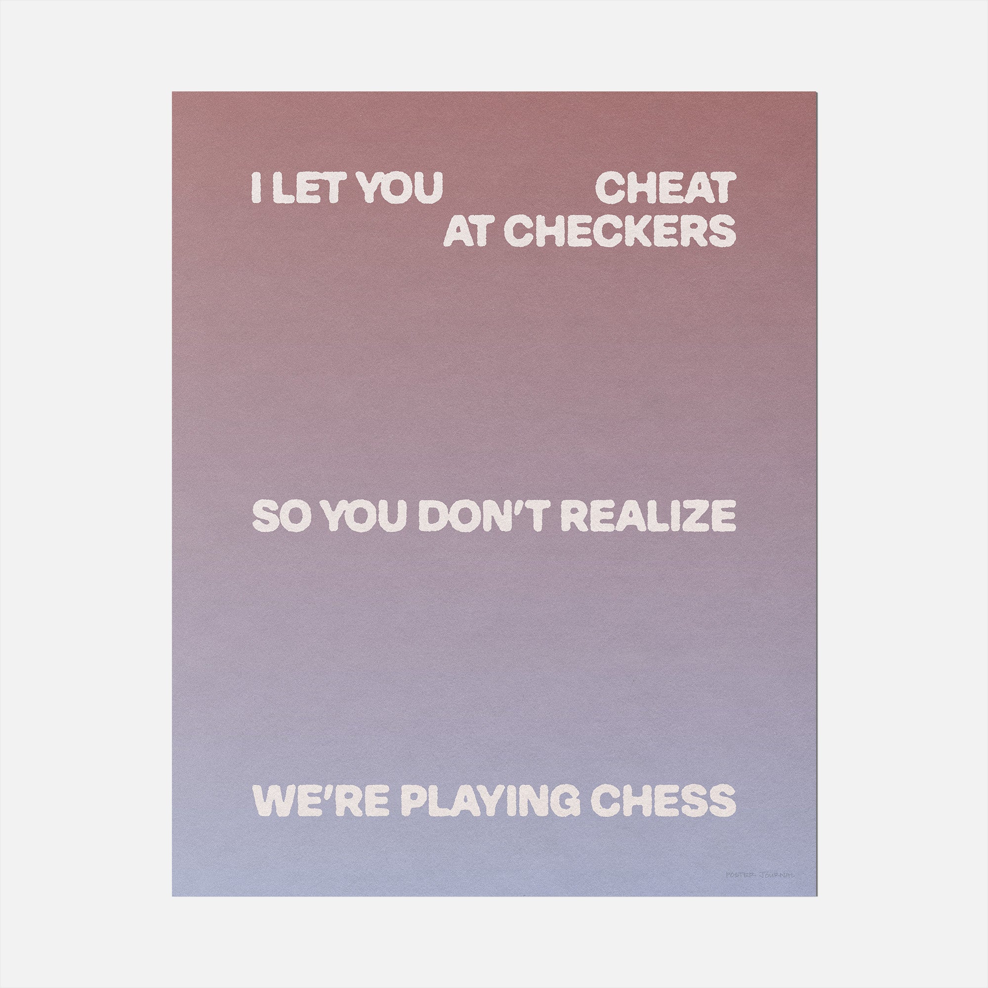 CHECKERS PRINT
