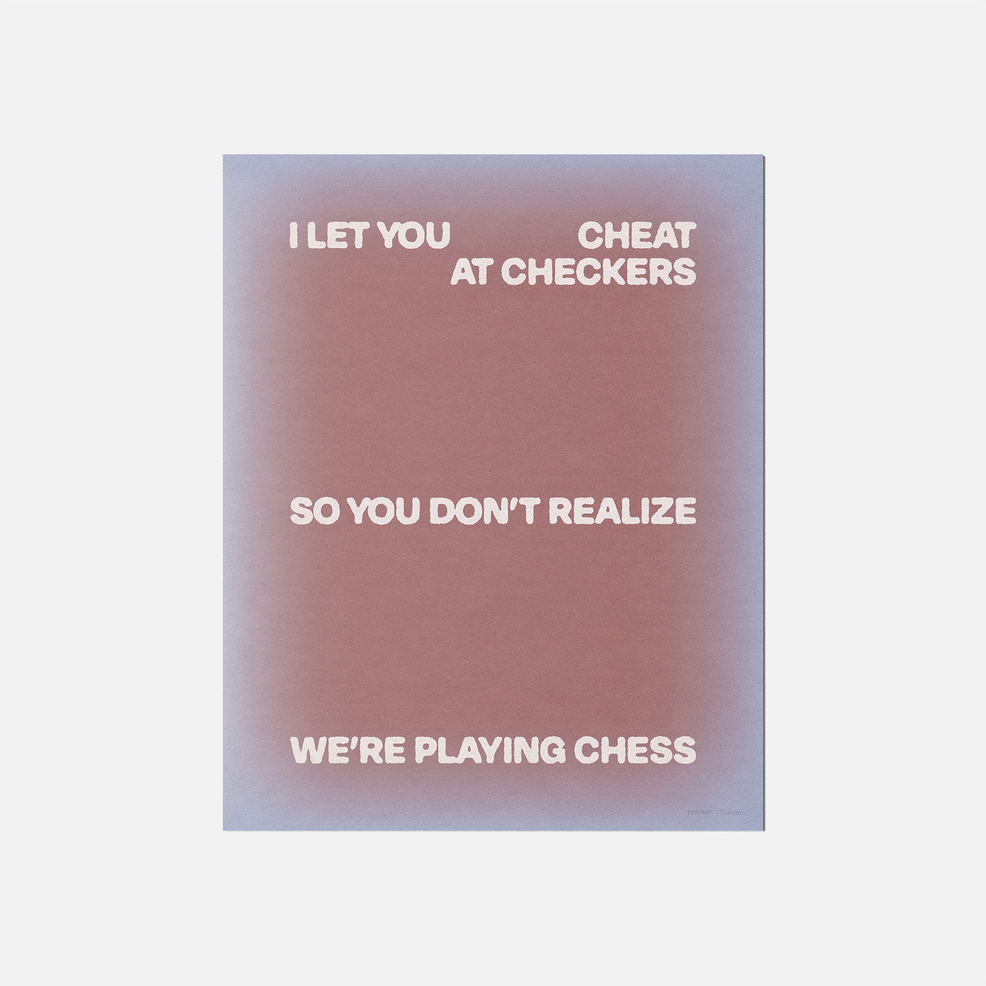 CHECKERS PRINT