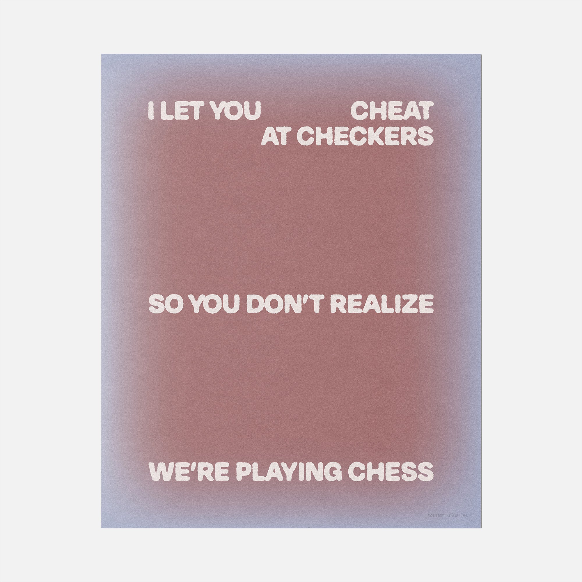 CHECKERS PRINT