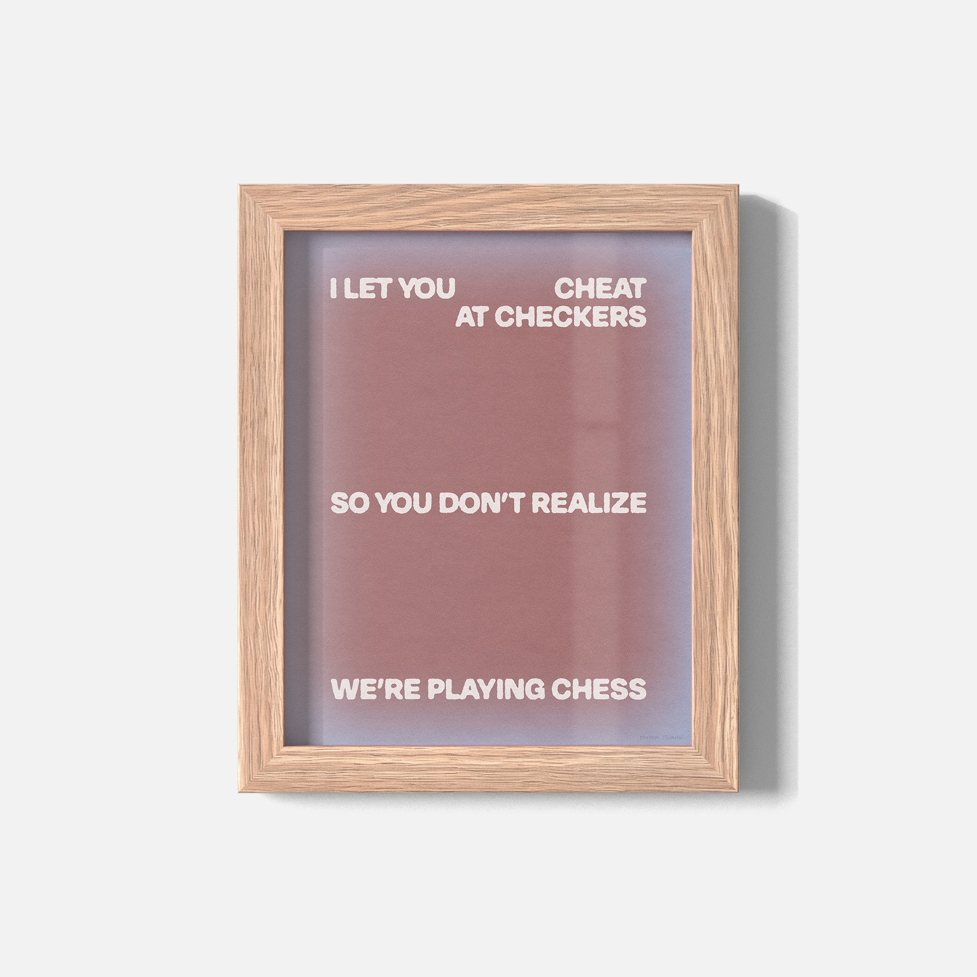 CHECKERS PRINT