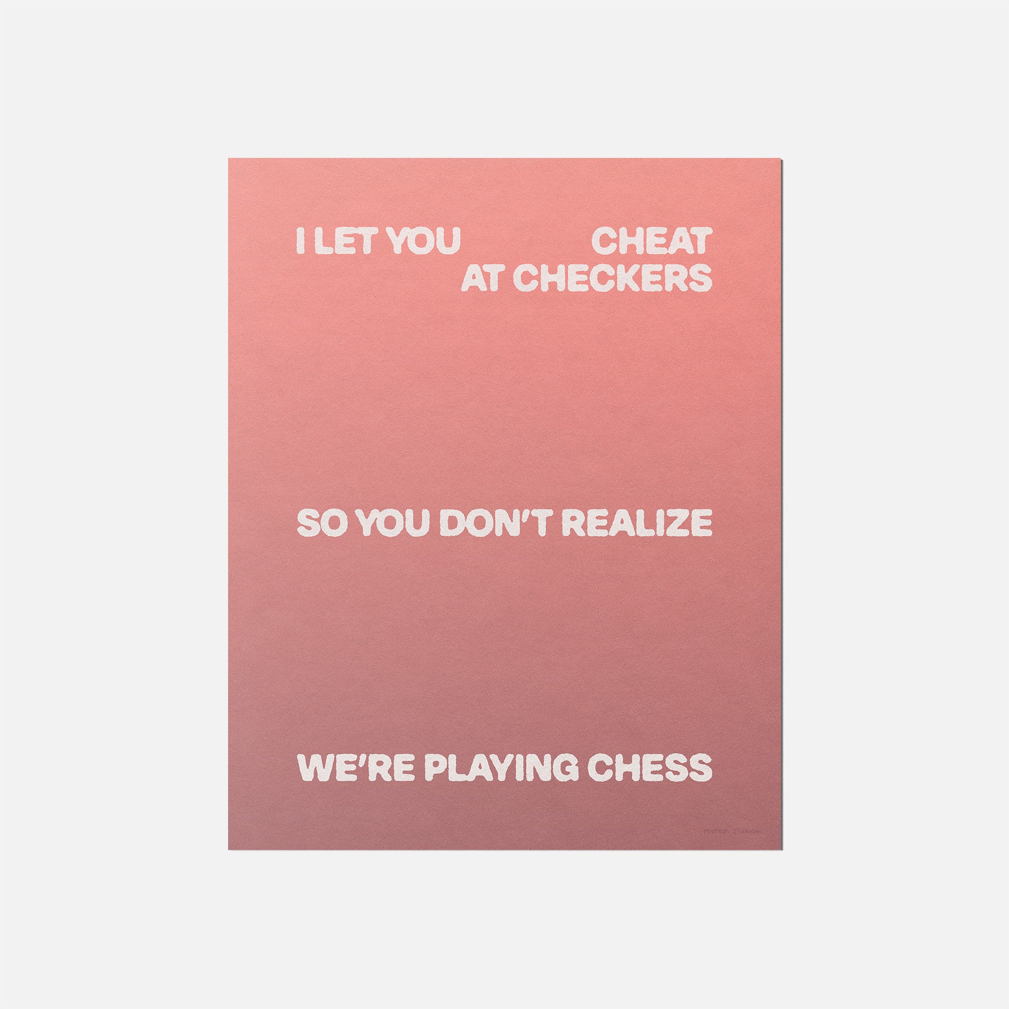 CHECKERS PRINT