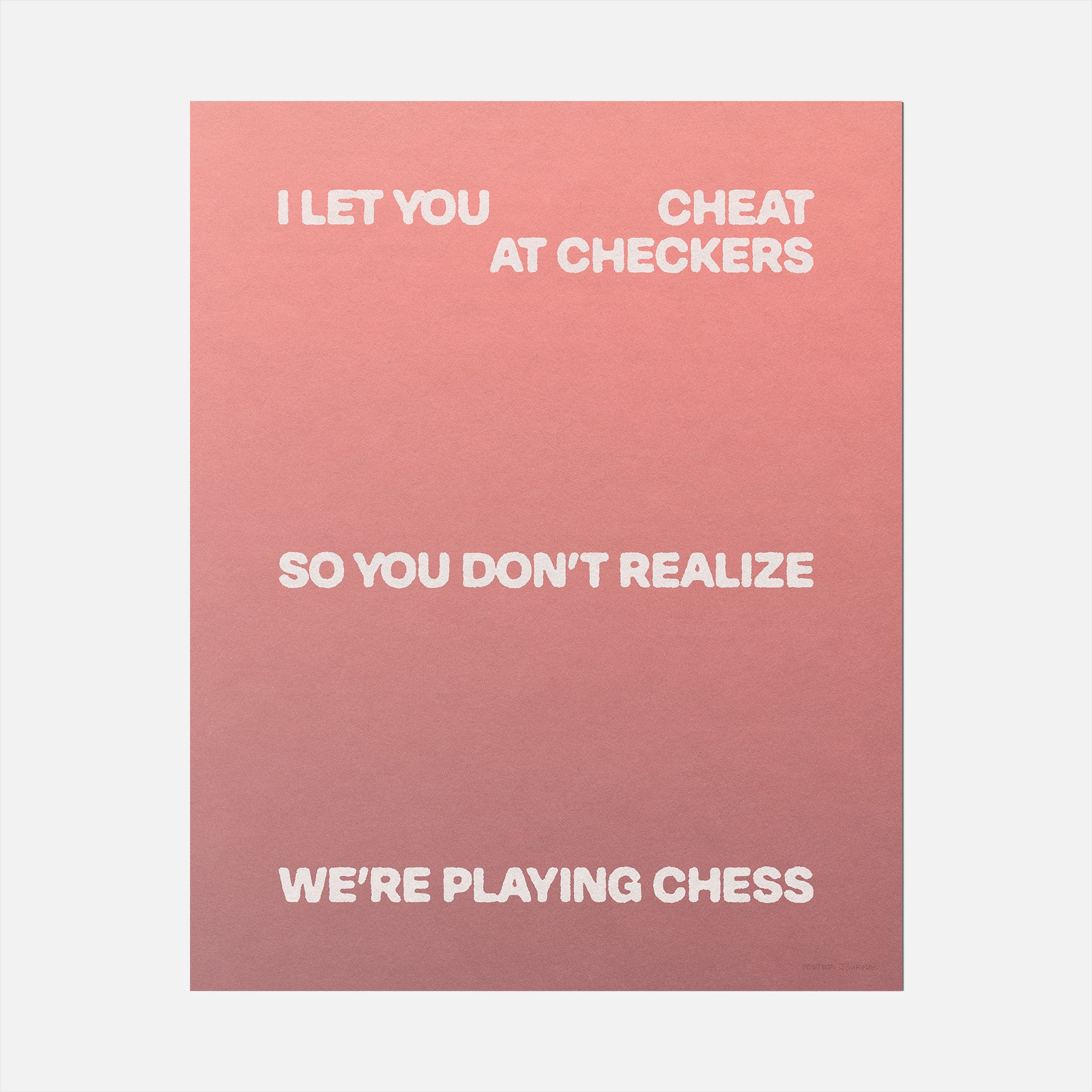 CHECKERS PRINT