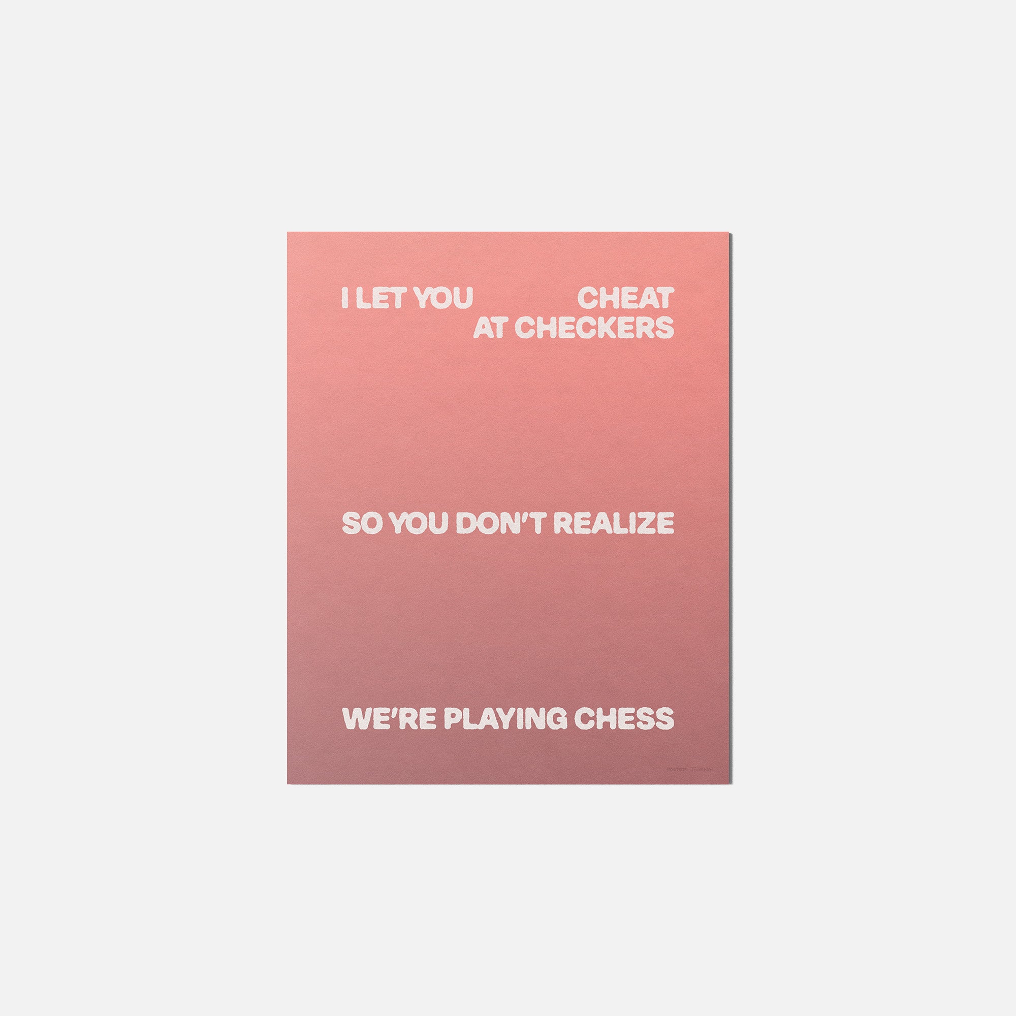 CHECKERS PRINT