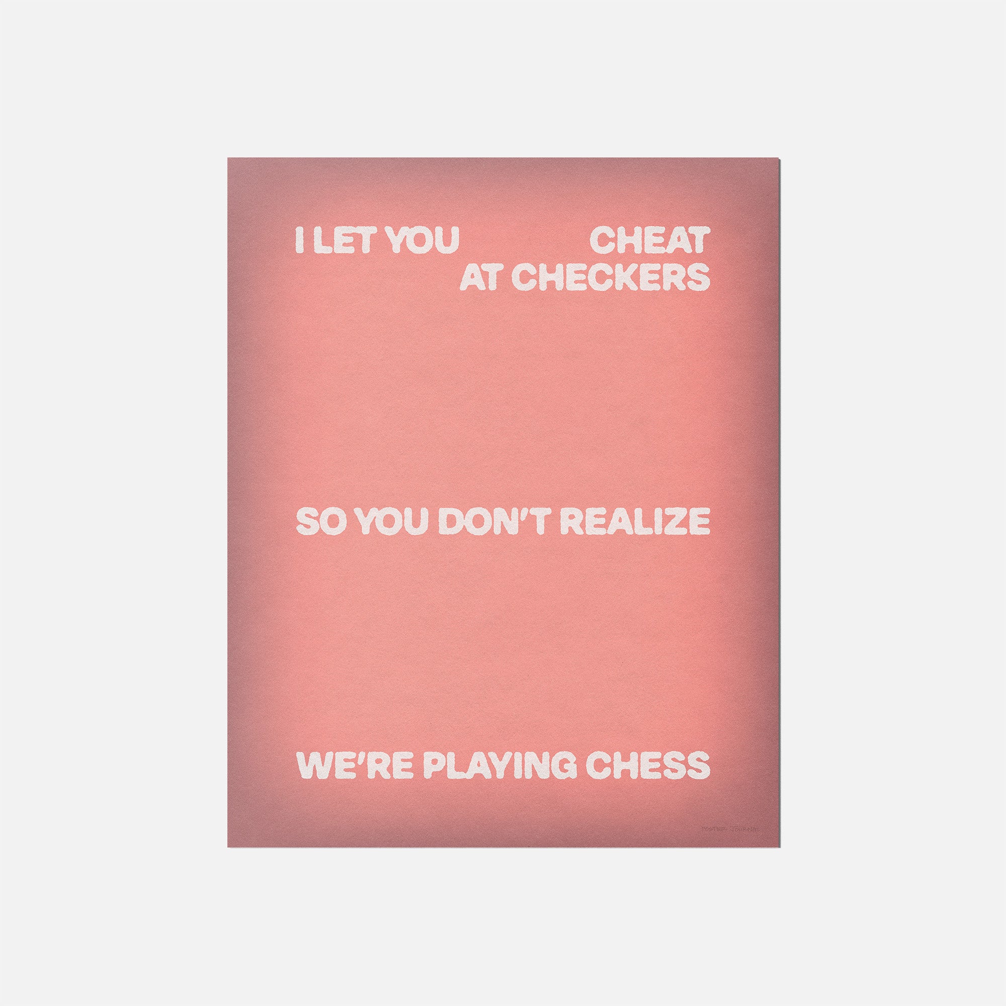 CHECKERS PRINT