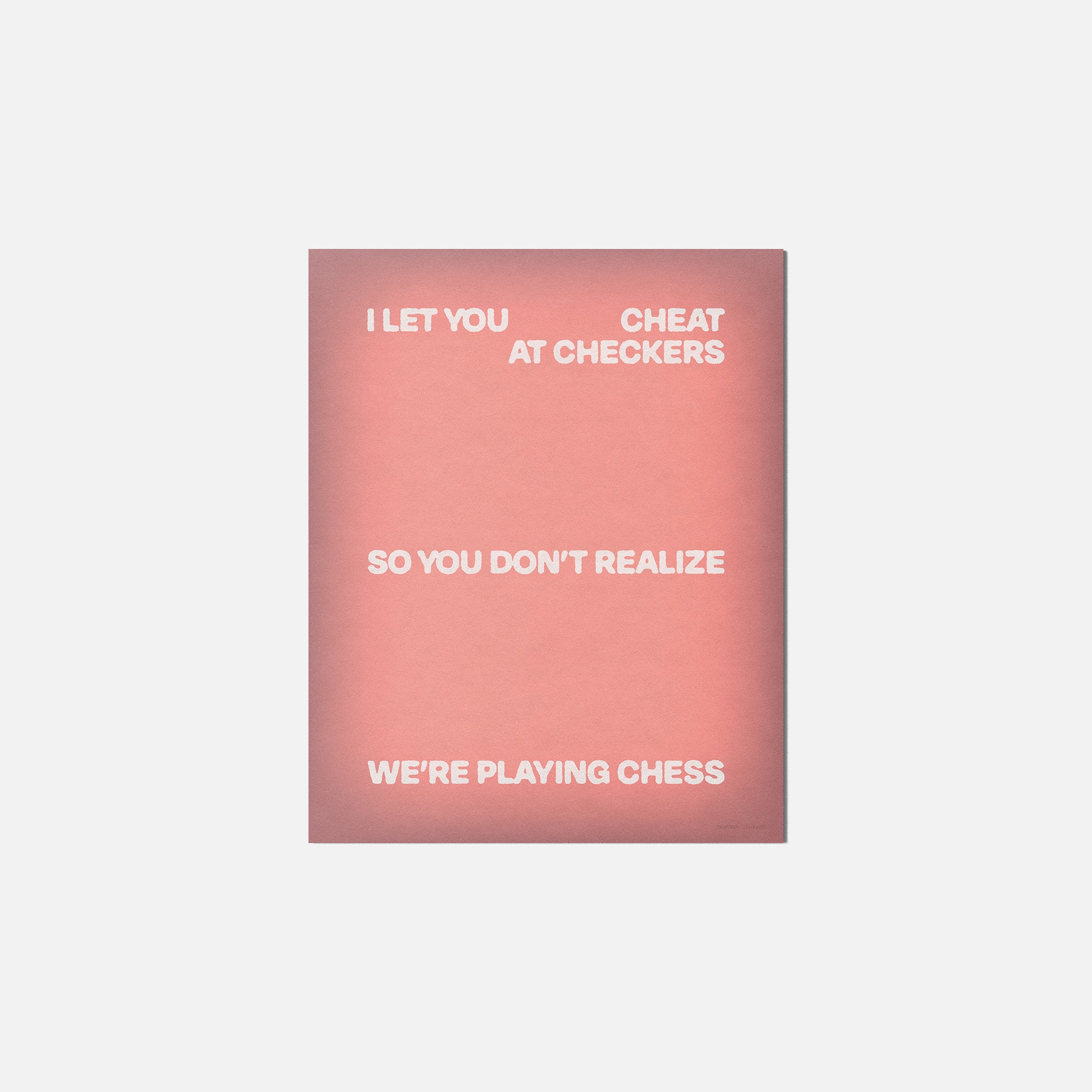 CHECKERS PRINT