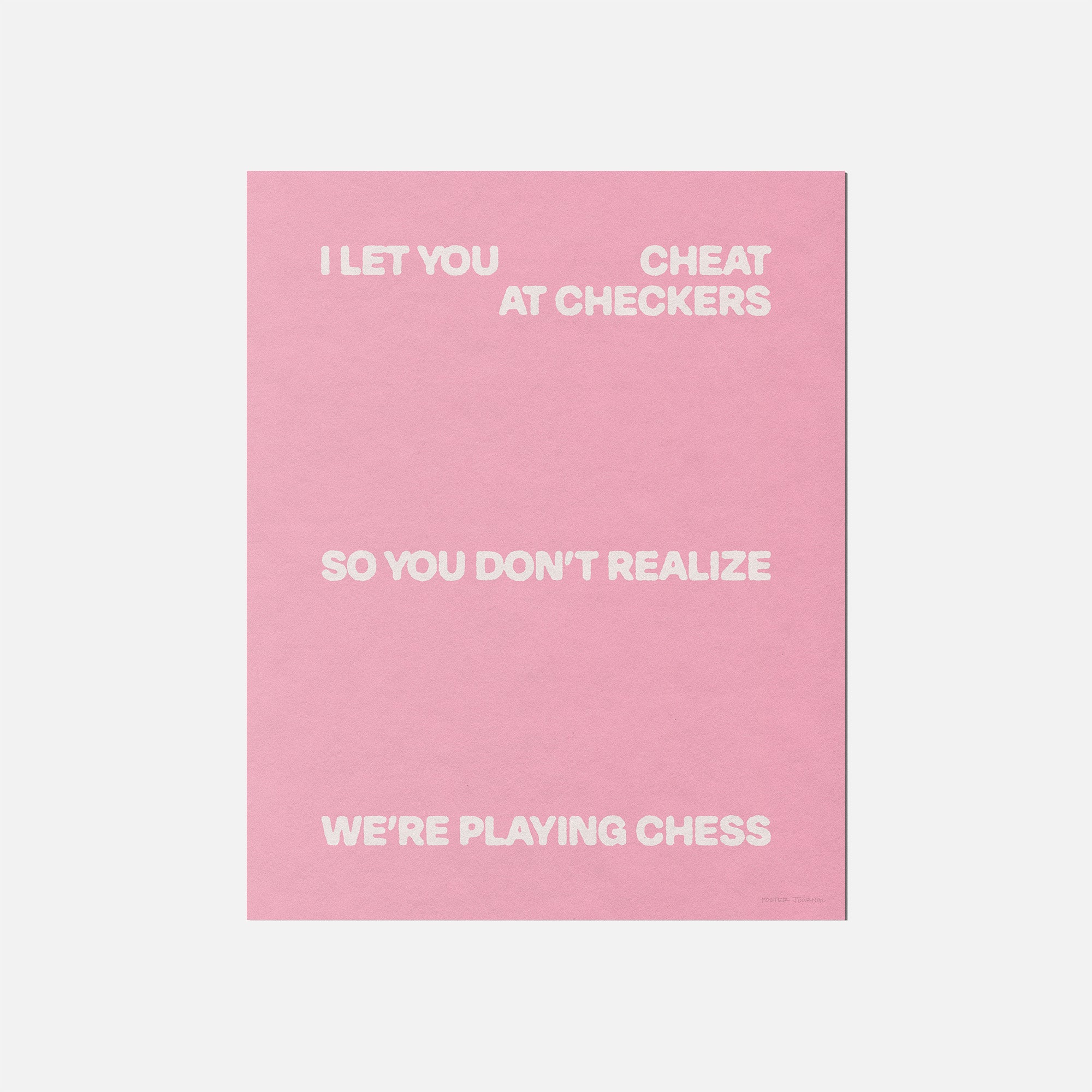 CHECKERS PRINT