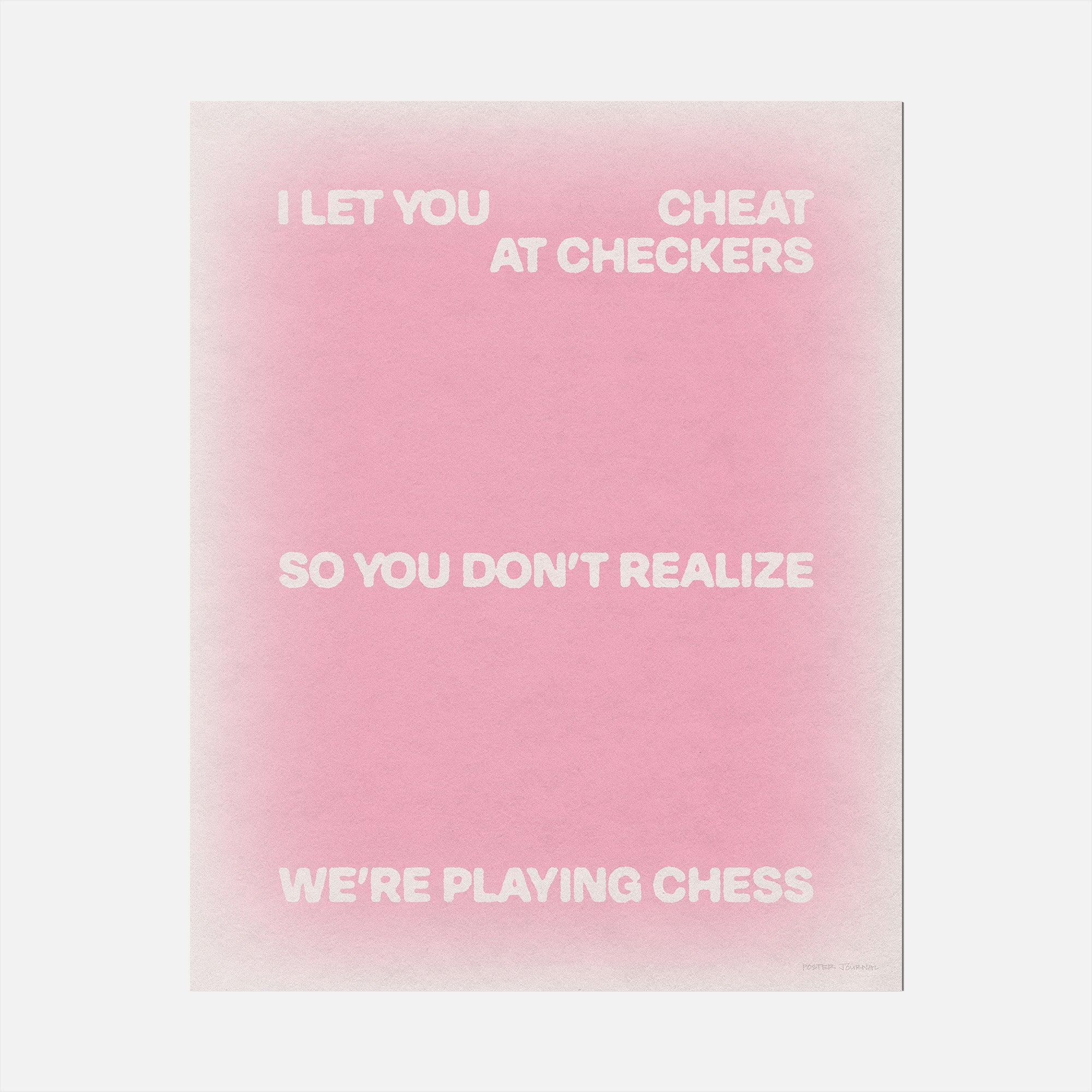 CHECKERS PRINT