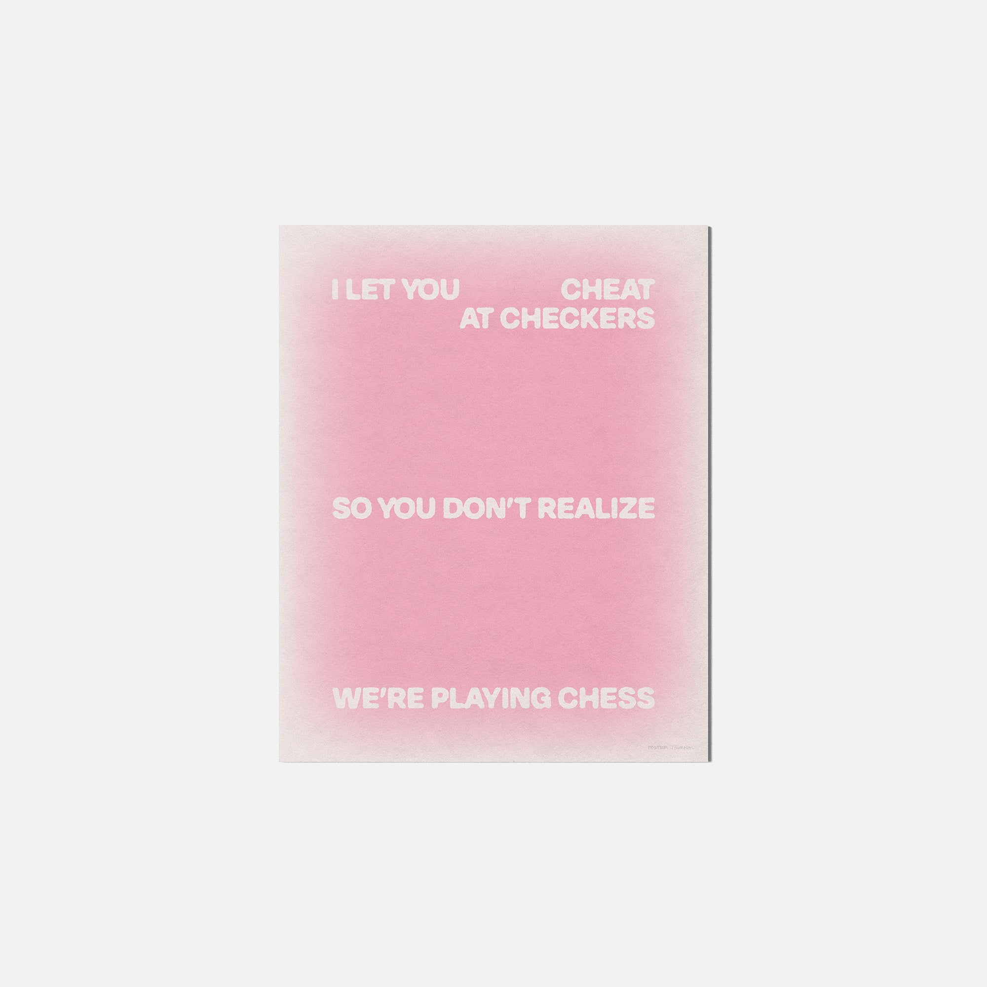 CHECKERS PRINT