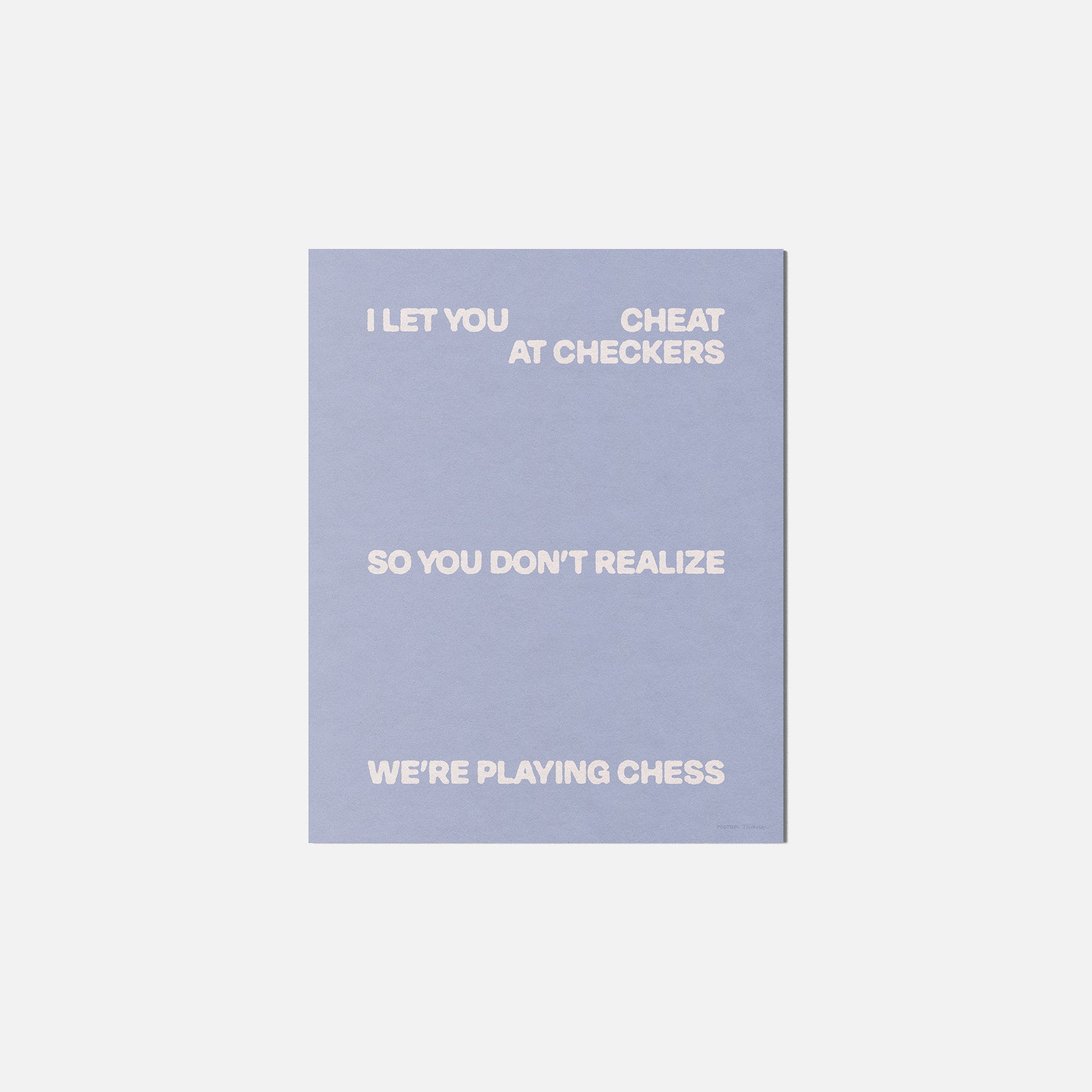 CHECKERS PRINT