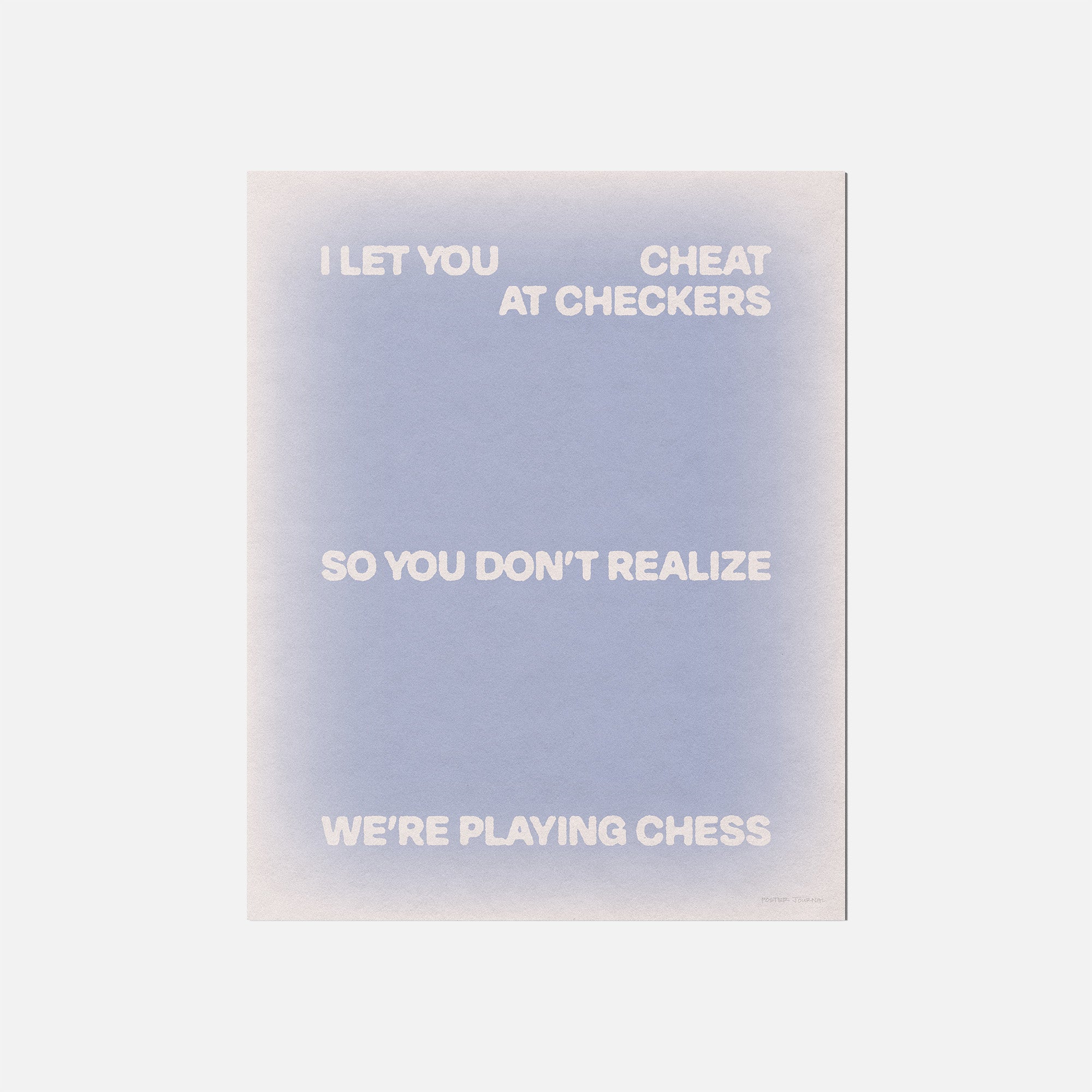 CHECKERS PRINT