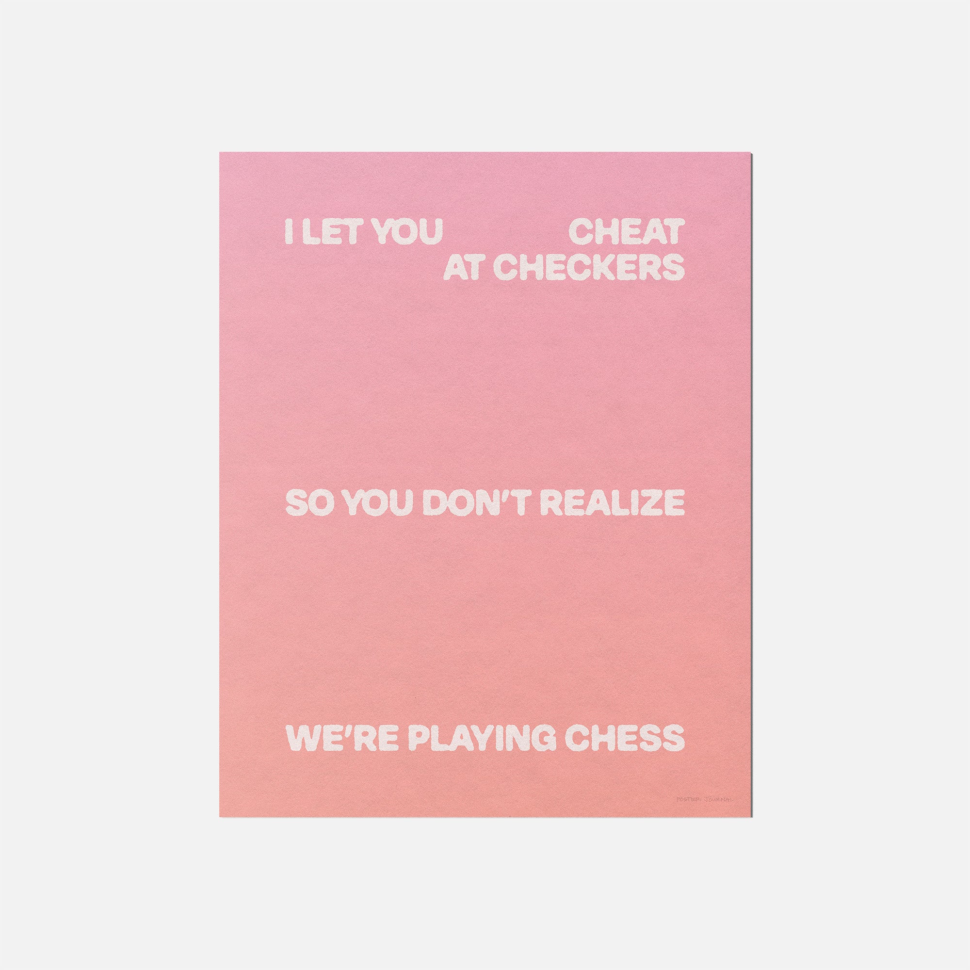 CHECKERS PRINT