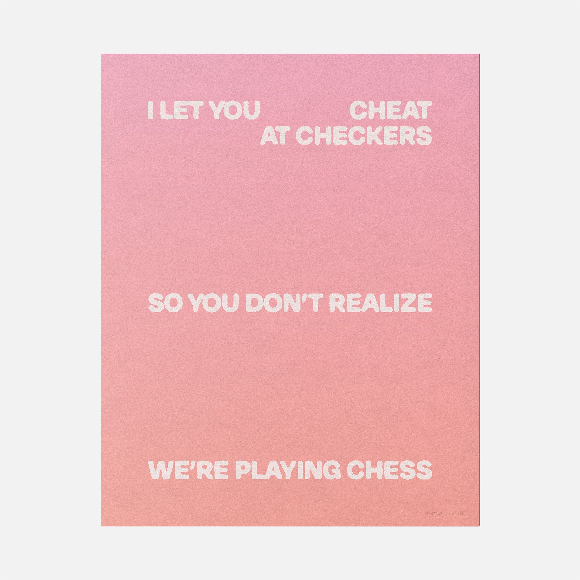 CHECKERS PRINT