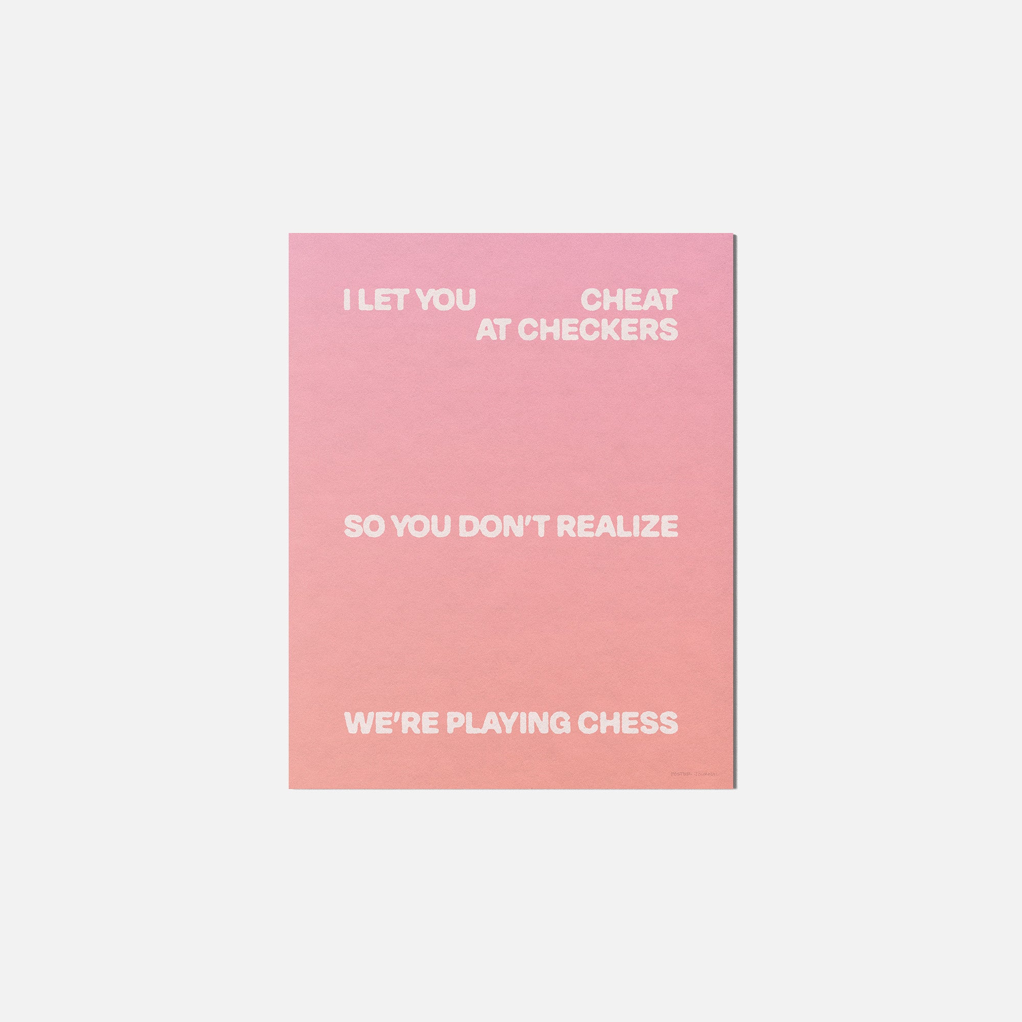 CHECKERS PRINT