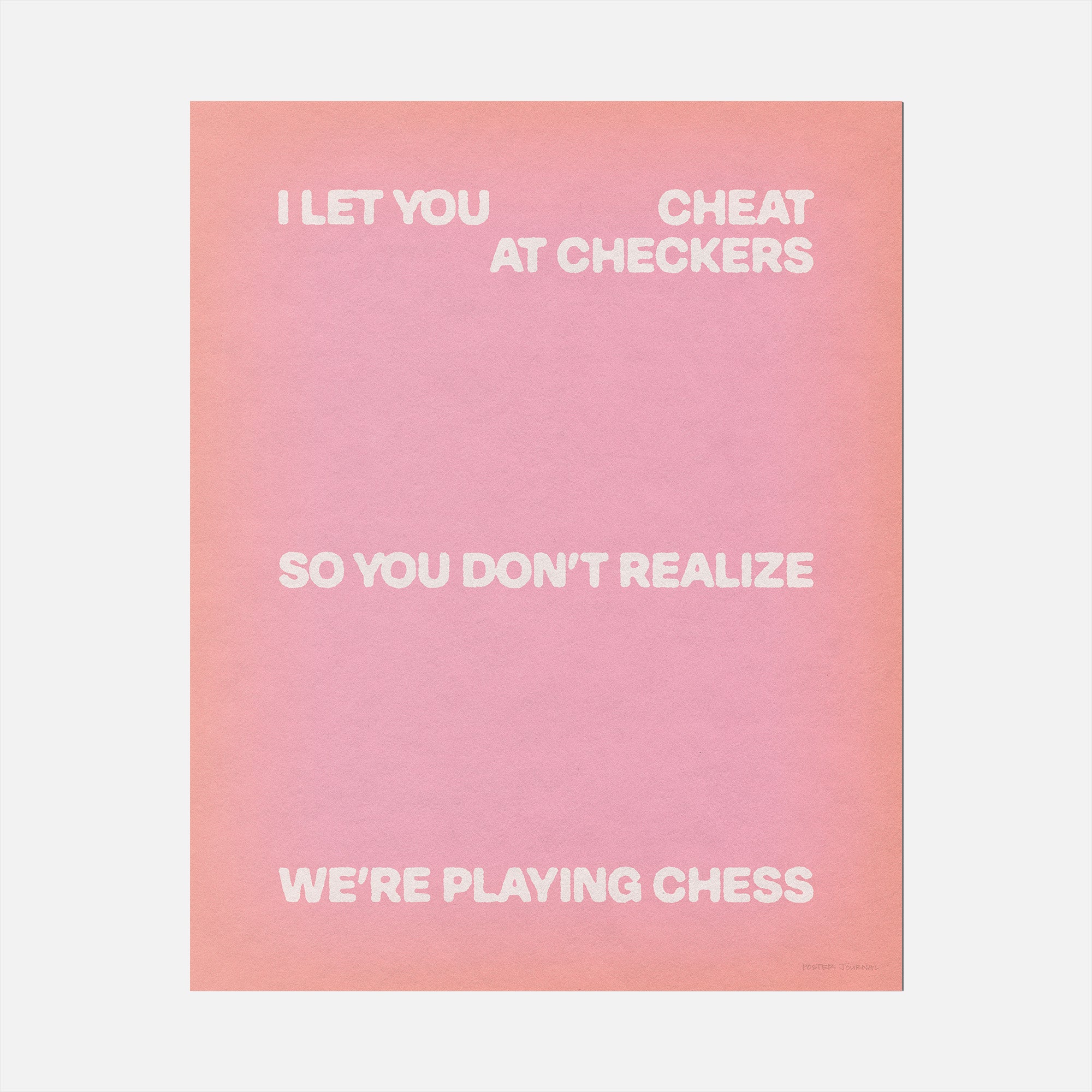 CHECKERS PRINT