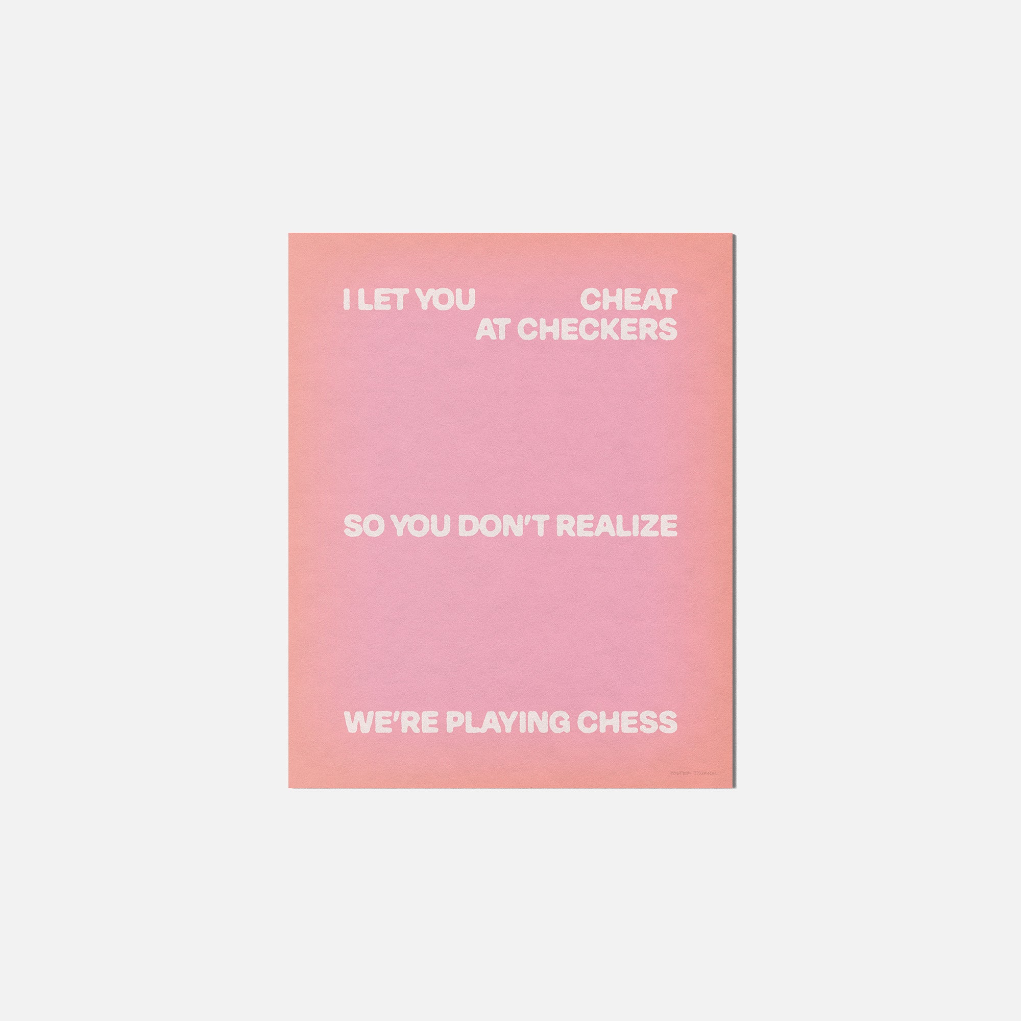 CHECKERS PRINT