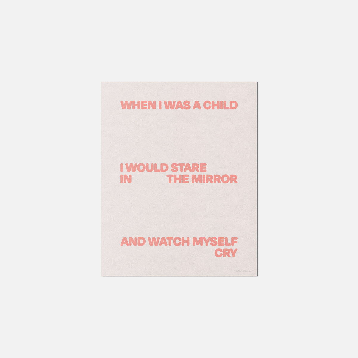 CHILD PRINT