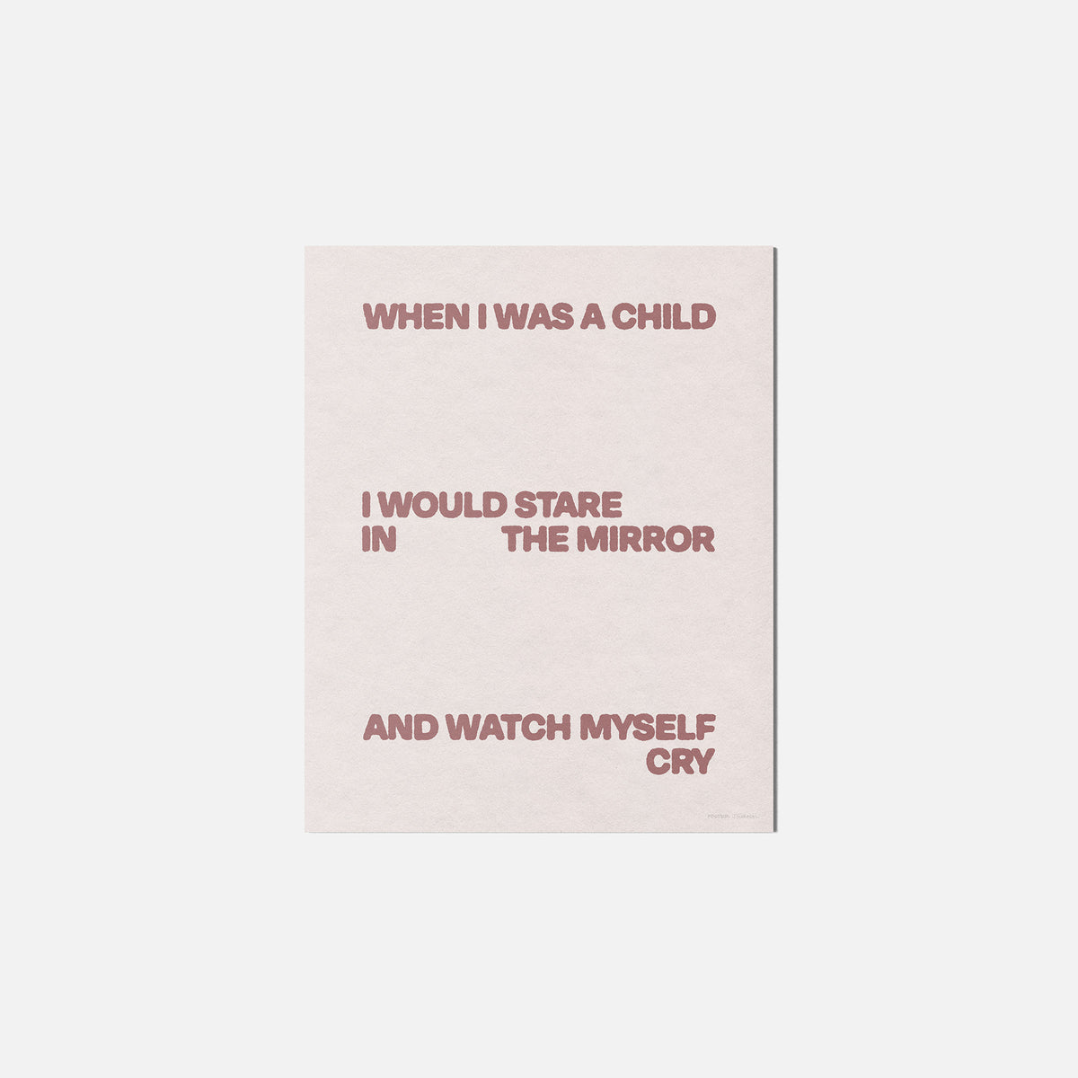 CHILD PRINT